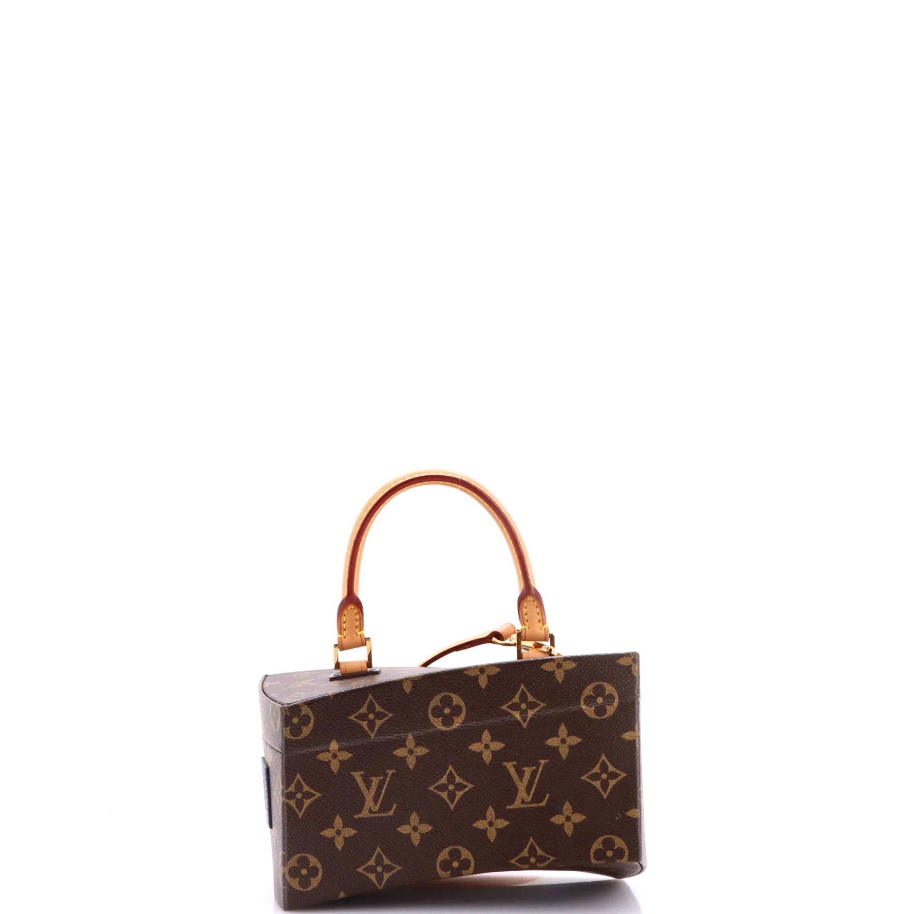 Frank Gehry Twisted Box Bag Monogram Canvas - Image 4