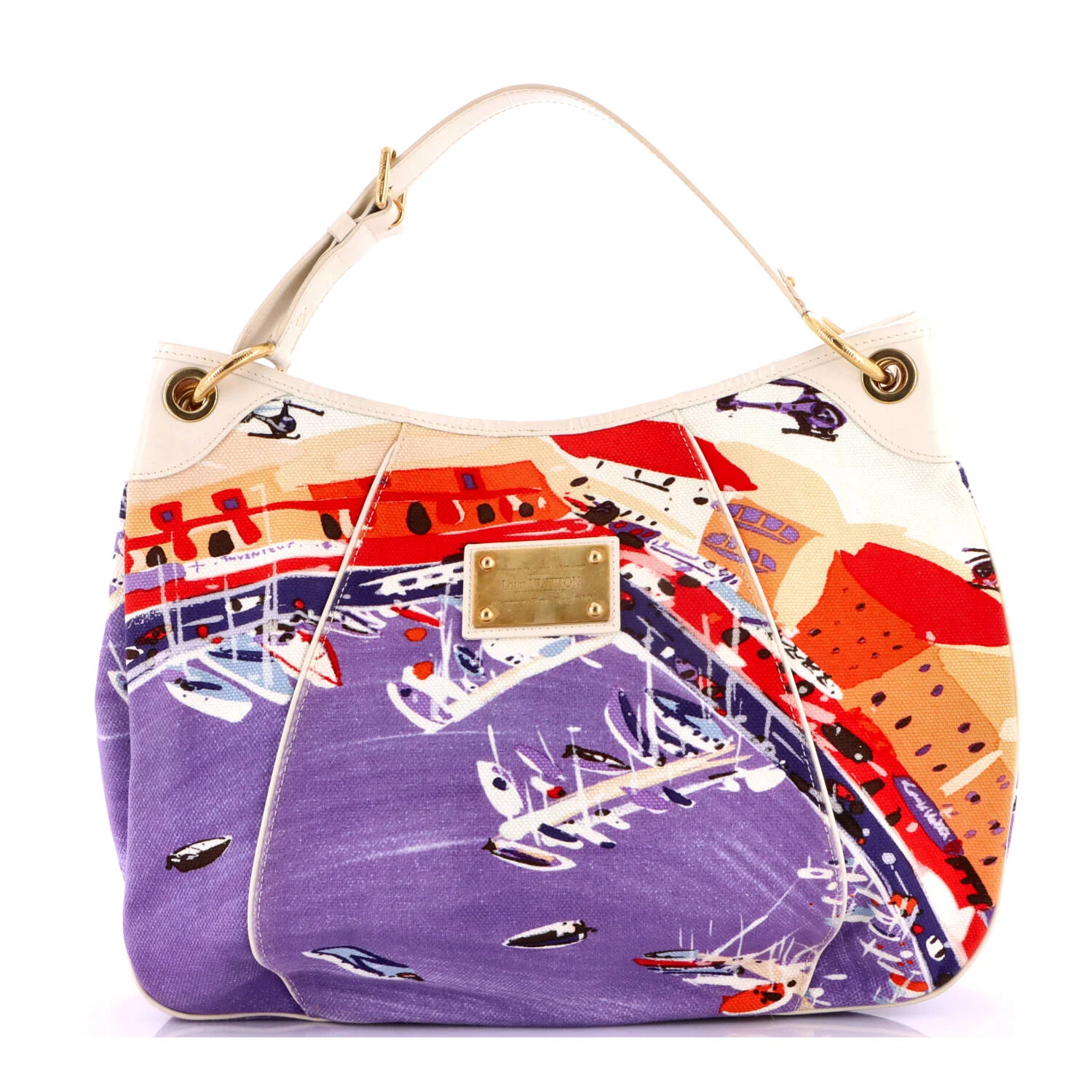Galliera Handbag Riviera Cruise Canvas GM