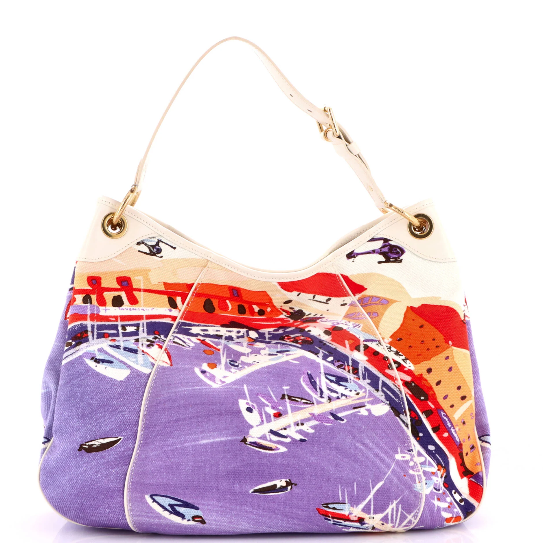 Galliera Handbag Riviera Cruise Canvas GM - Image 3