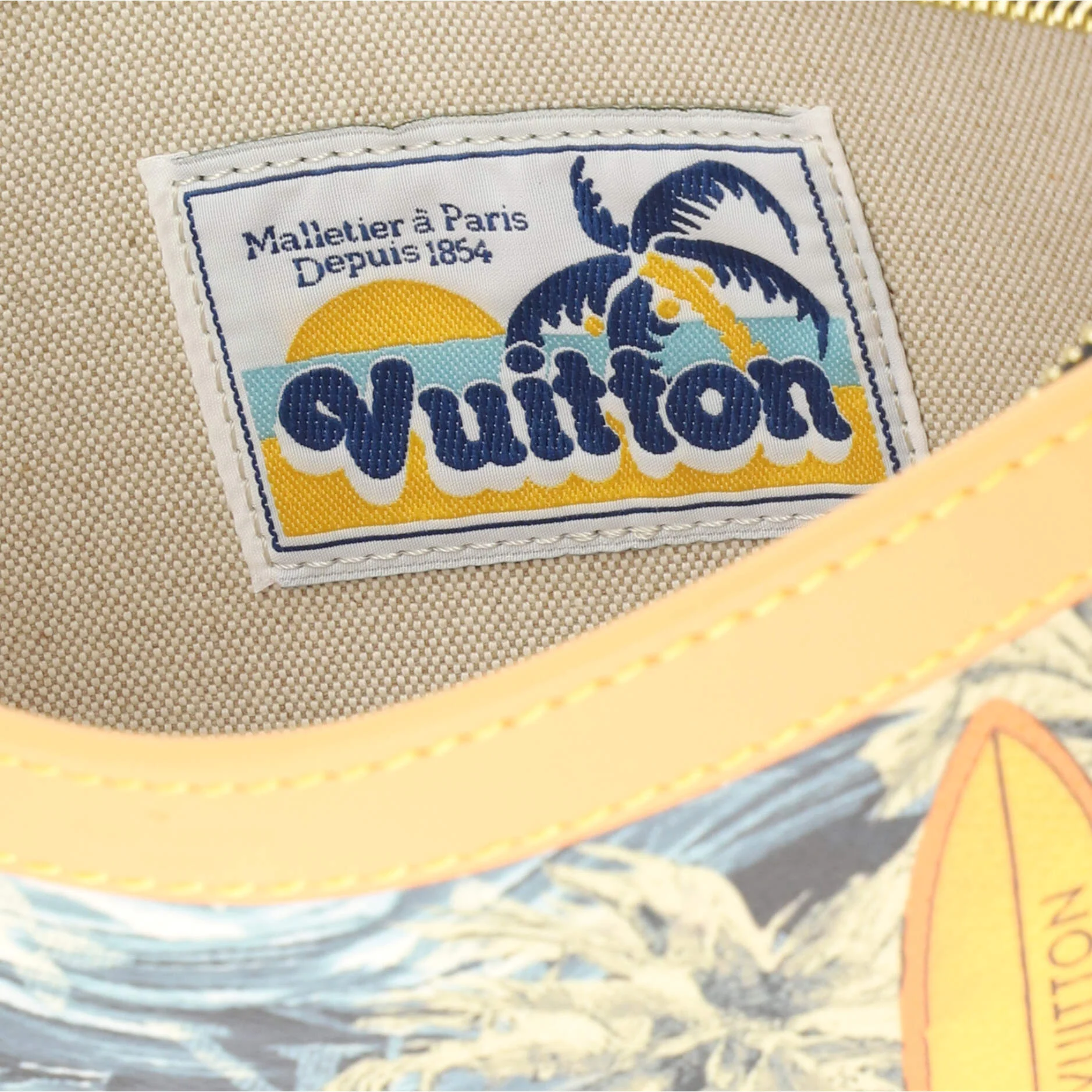 Gaston Wearable Wallet Limited Edition Monogram Surfin' Canvas - Image 8