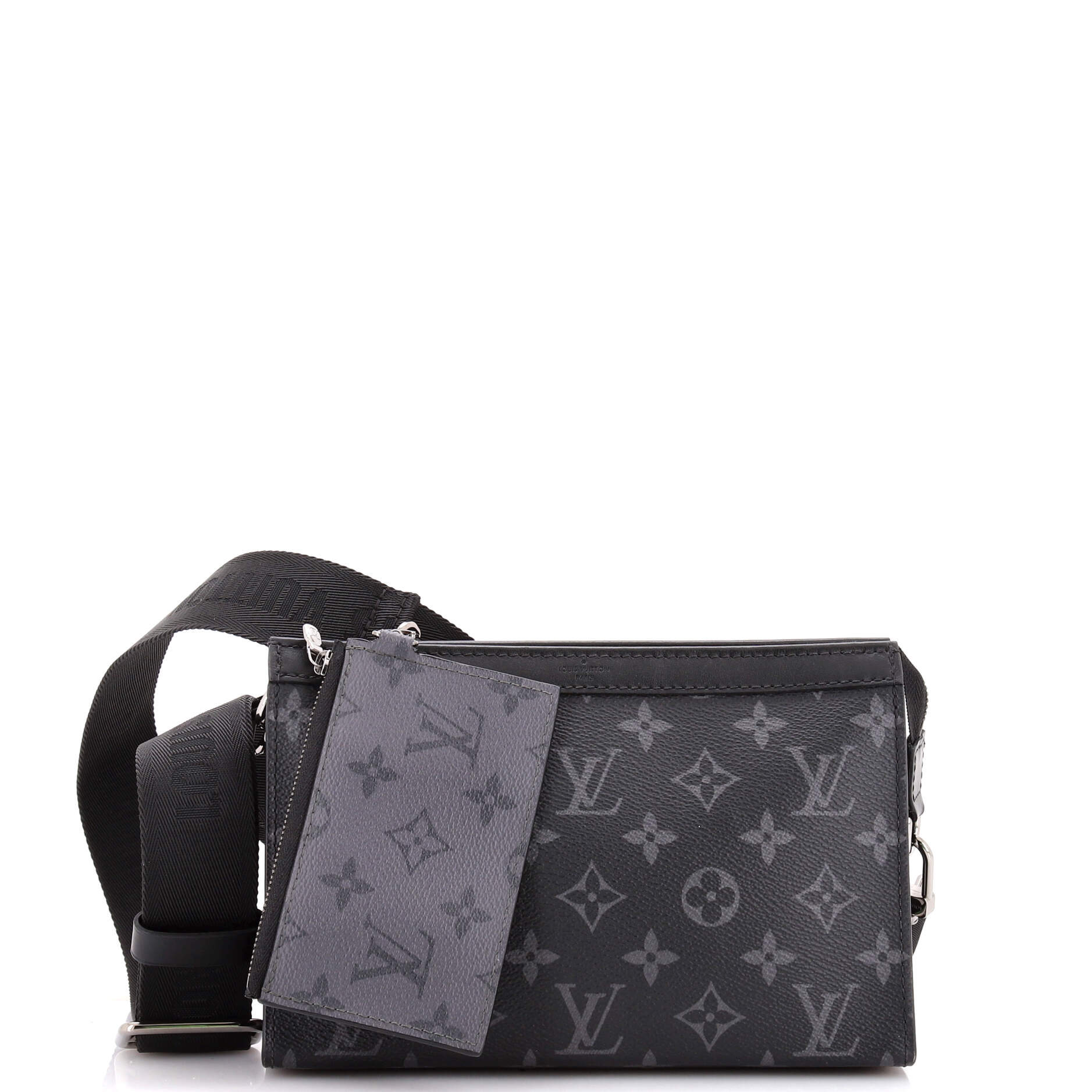 Gaston Wearable Wallet Monogram Eclipse Canvas