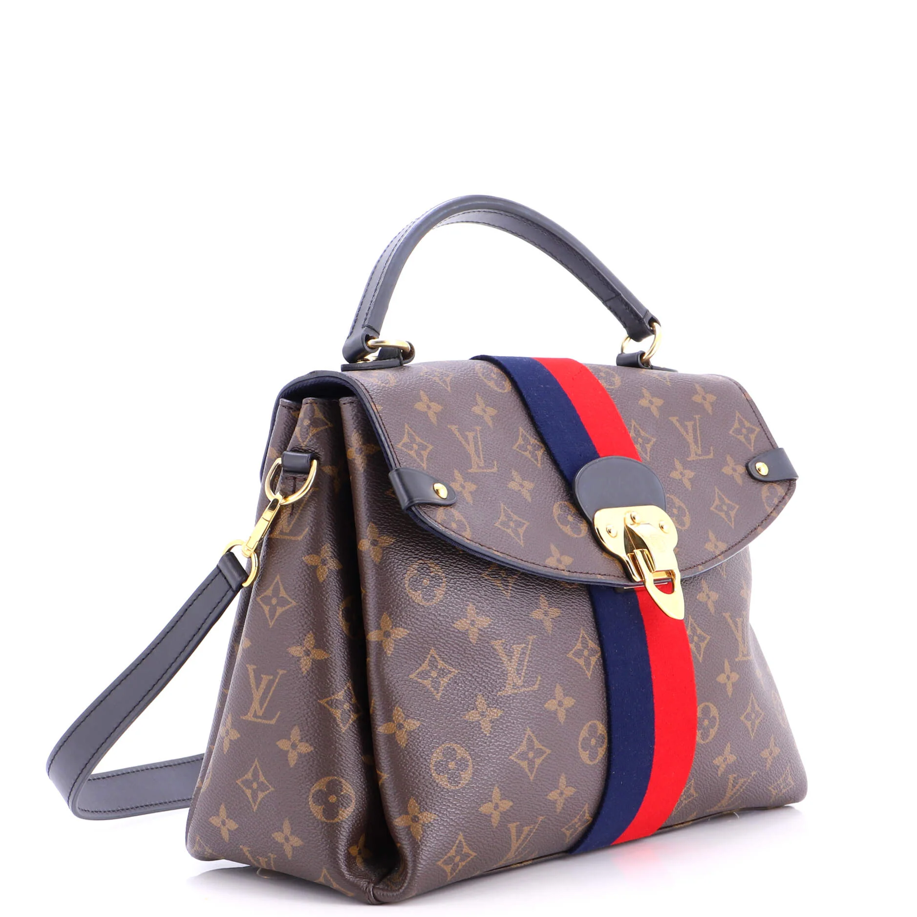 Georges Handbag Monogram Canvas MM - Image 2