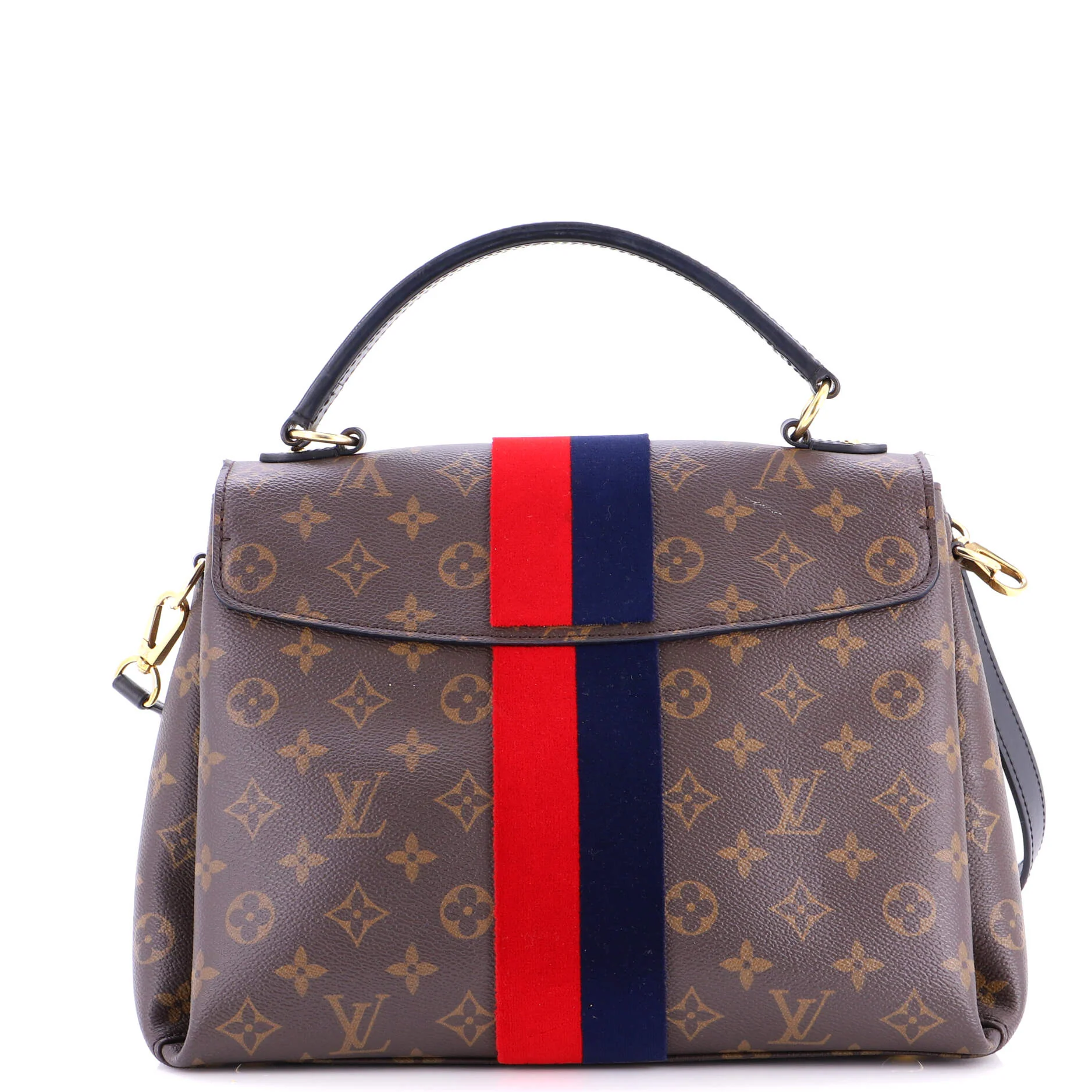 Georges Handbag Monogram Canvas MM - Image 3
