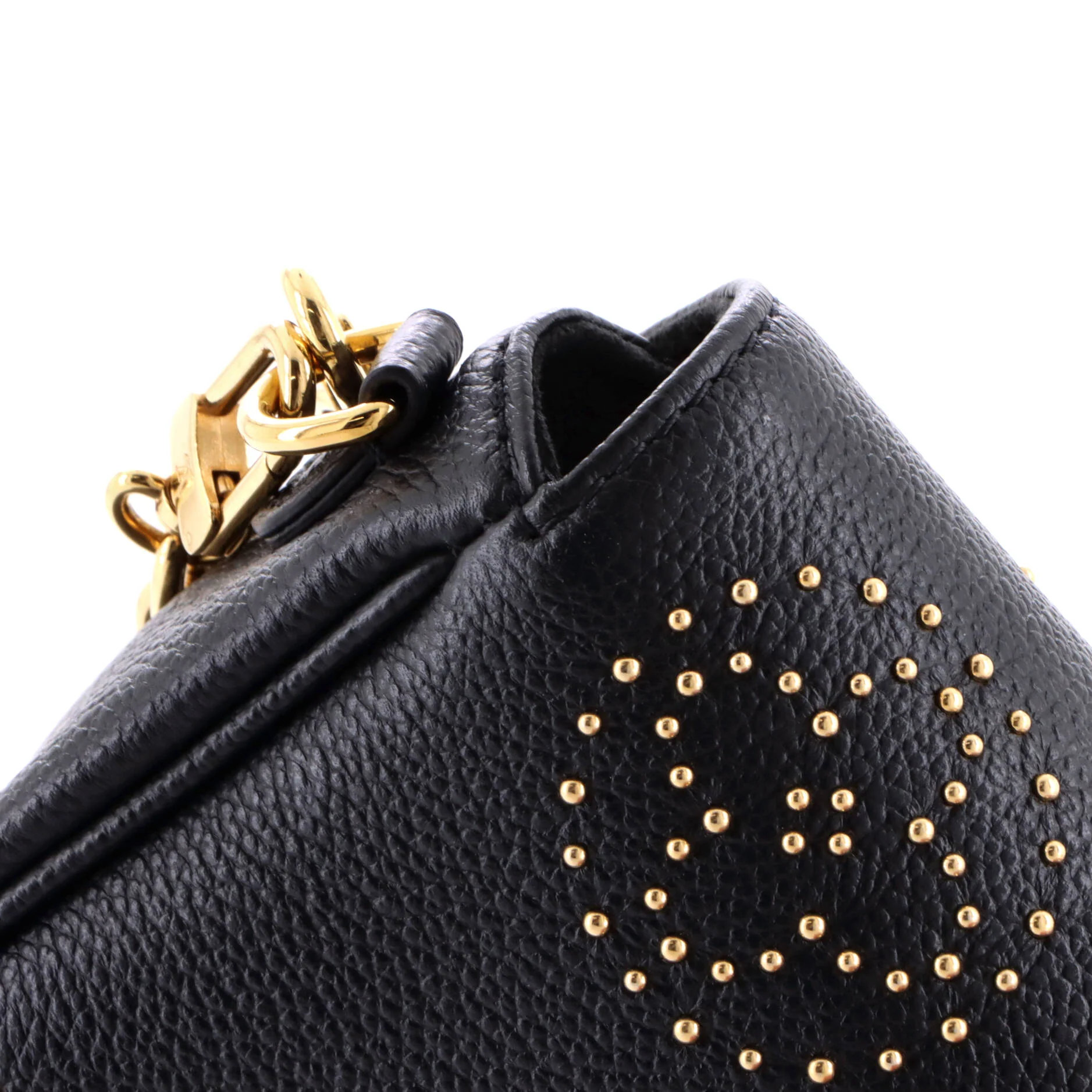 Ivy Wallet on Chain Studded Leather - Image 6
