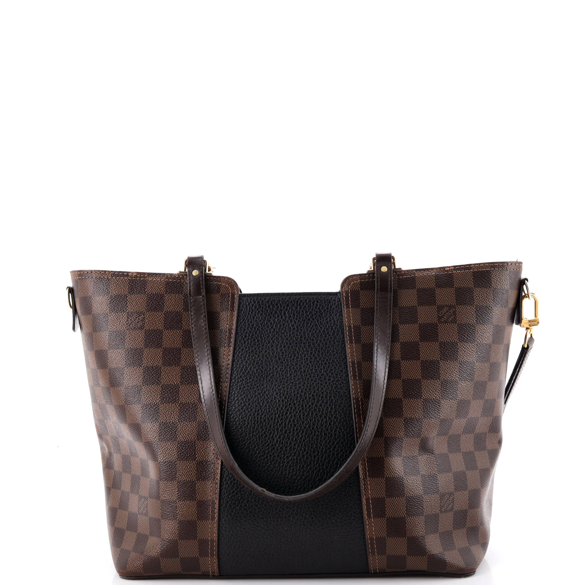 Jersey Handbag Damier with Leather - Image 3