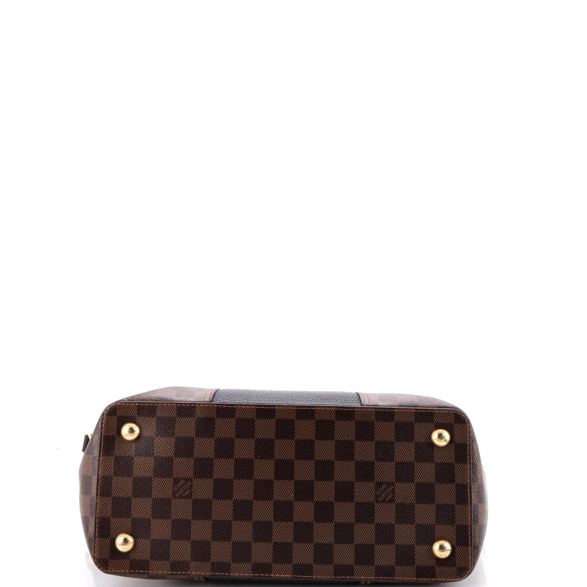 Jersey Handbag Damier with Leather - Image 4