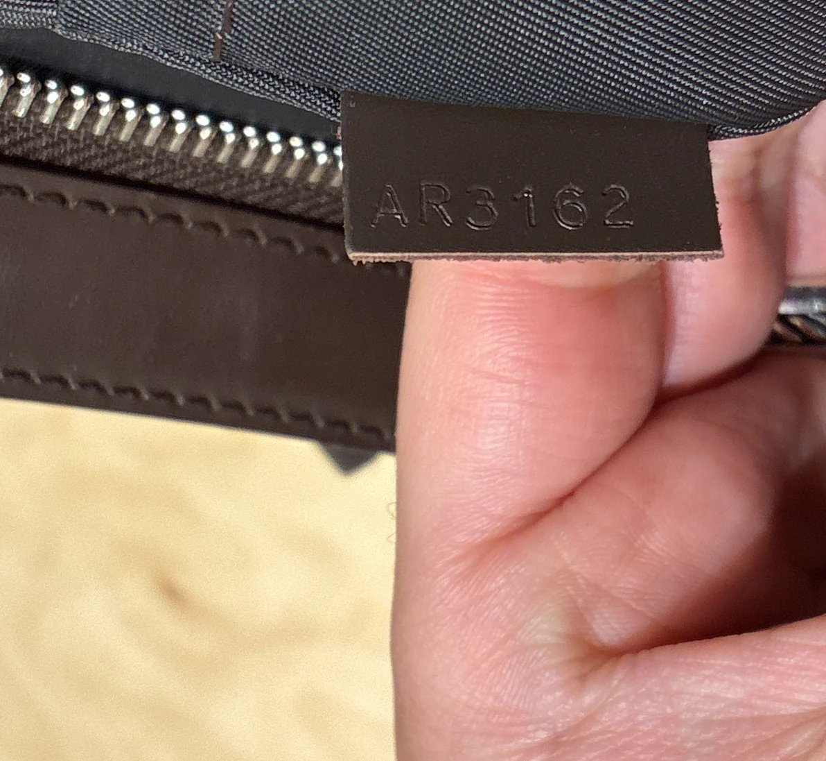 Jongleur Tote Damier Geant Canvas - Image 7