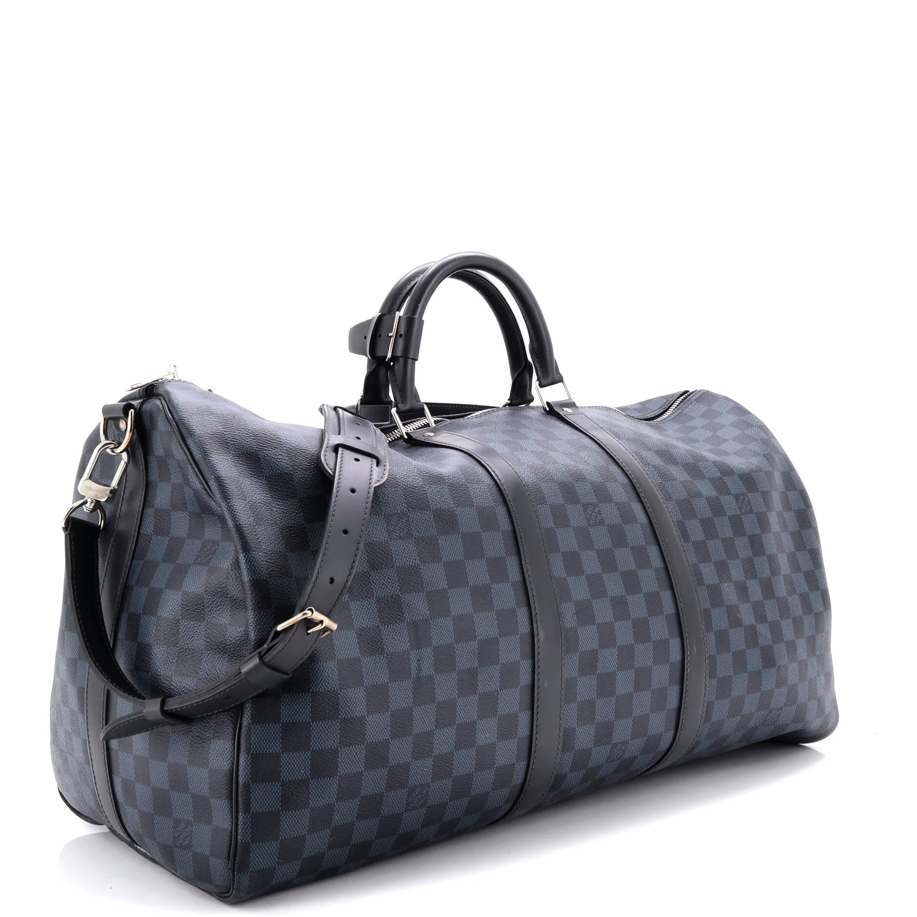 Keepall Bandouliere Bag Damier Cobalt 55 - Image 2