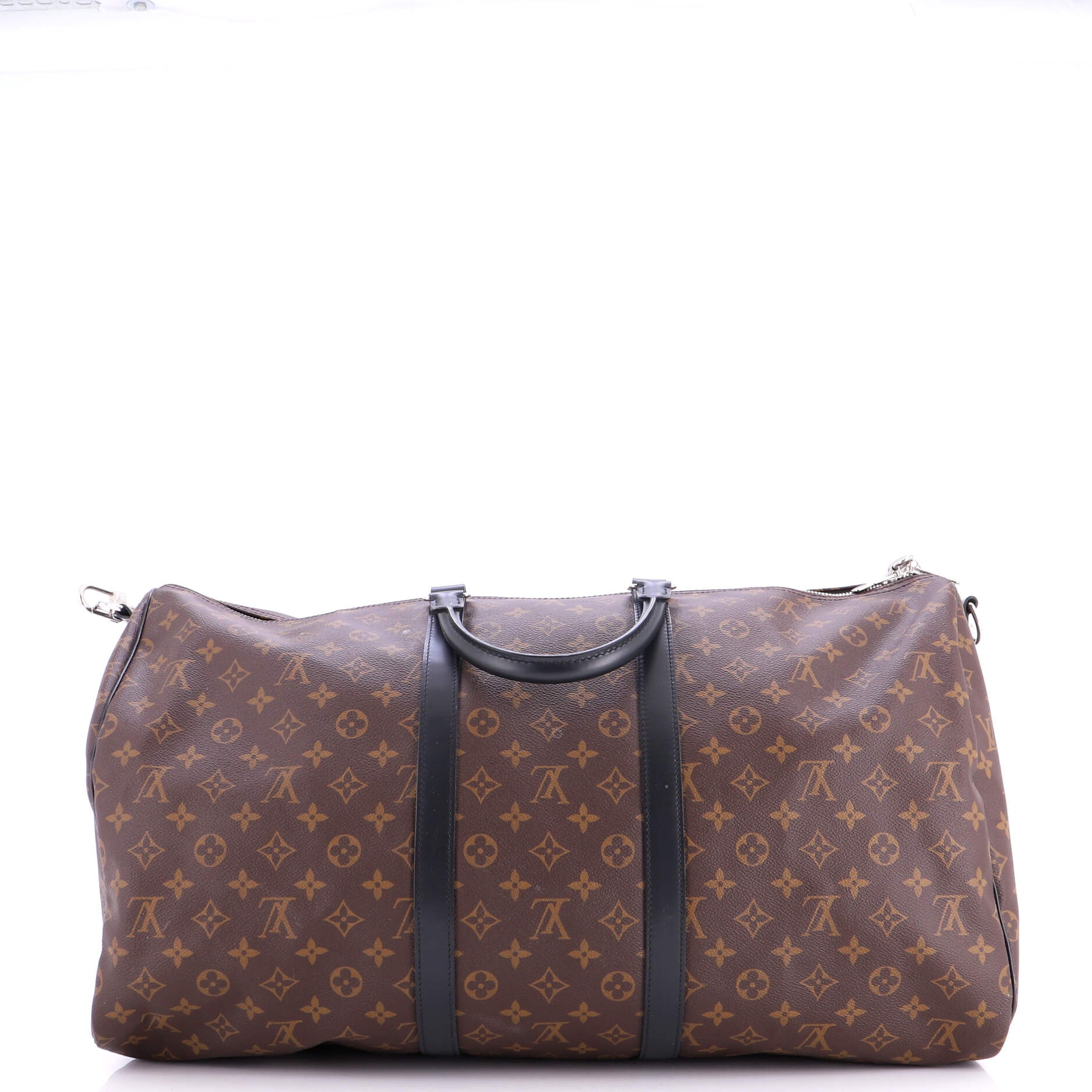 Keepall Bandouliere Bag Macassar Monogram Canvas 55 - Image 3