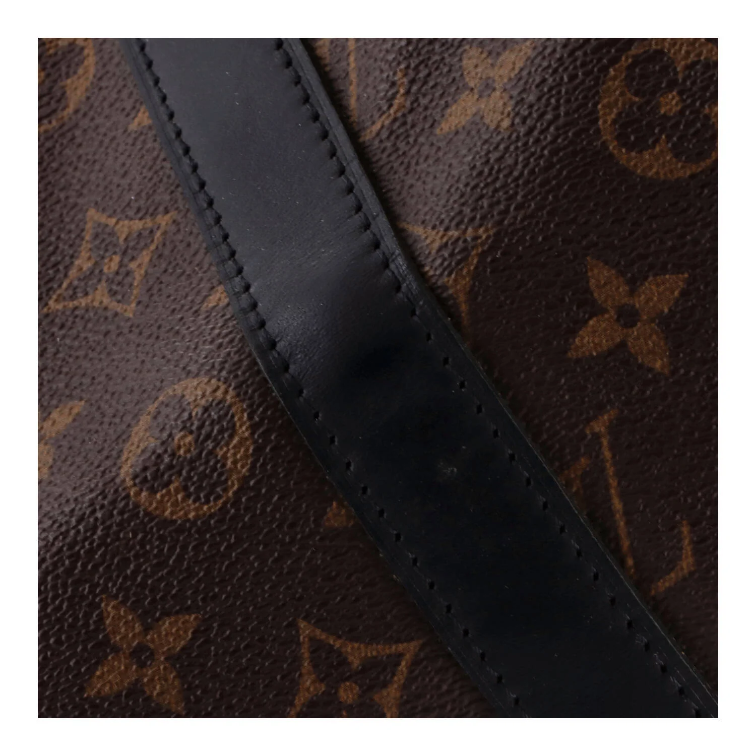 Keepall Bandouliere Bag Macassar Monogram Canvas 55 - Image 6