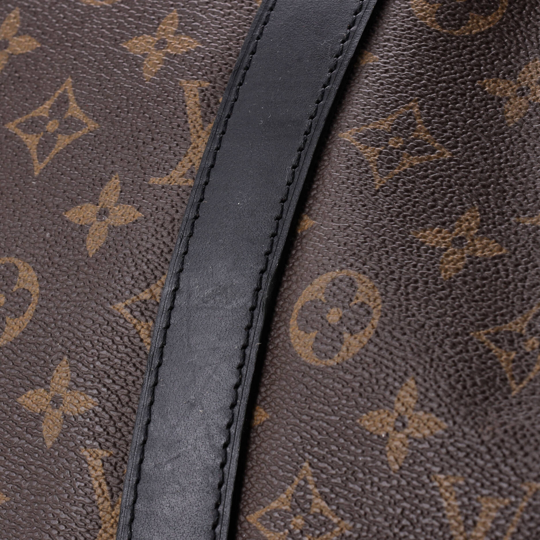 Keepall Bandouliere Bag Macassar Monogram Canvas 55 - Image 6