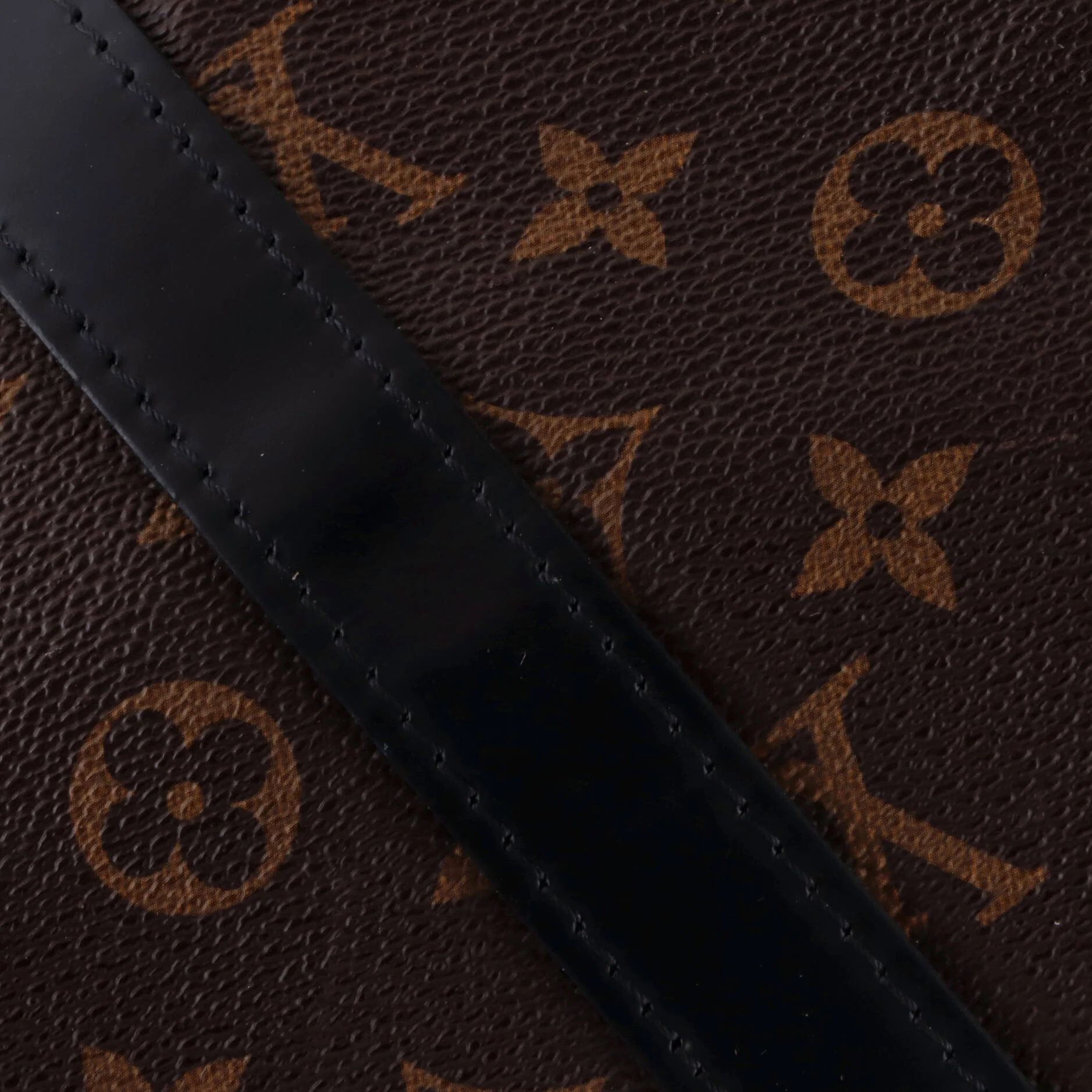 Keepall Bandouliere Bag Macassar Monogram Canvas 55 - Image 7