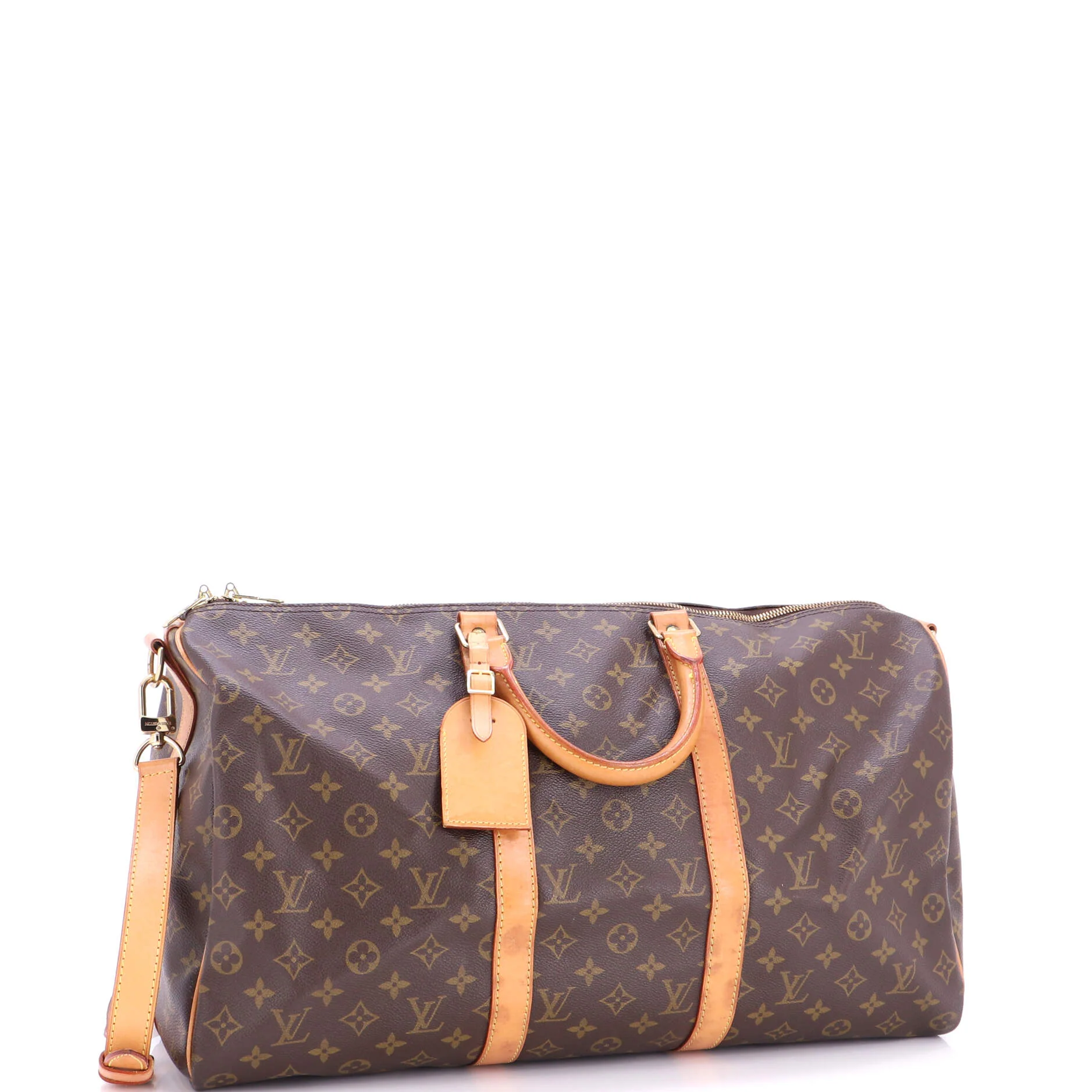 Keepall Bandouliere Bag Monogram Canvas 50 - Image 2