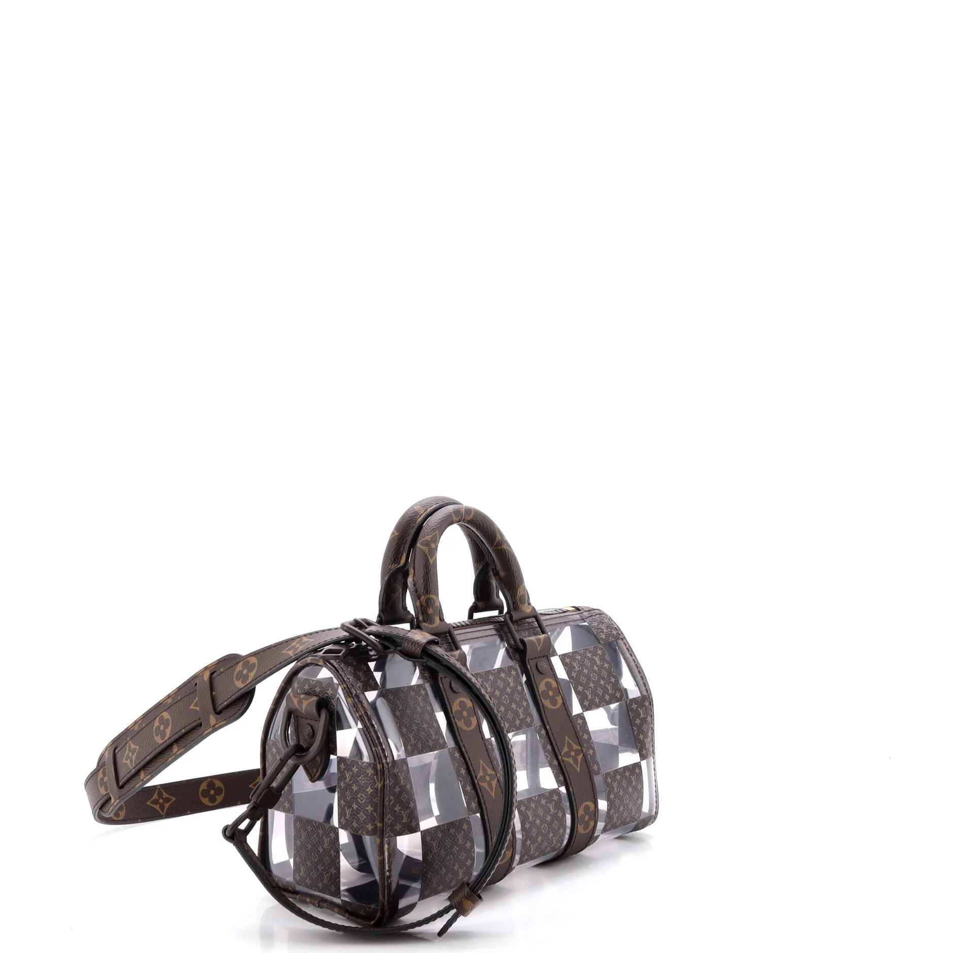 Keepall Bandouliere Bag Monogram Chess Coated Canvas and PVC 25 - Image 2