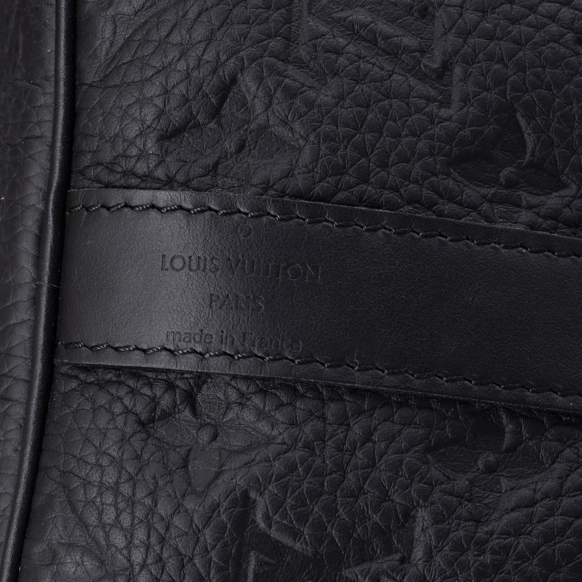 Keepall Bandouliere Bag Monogram Taurillon Leather 35 - Image 7