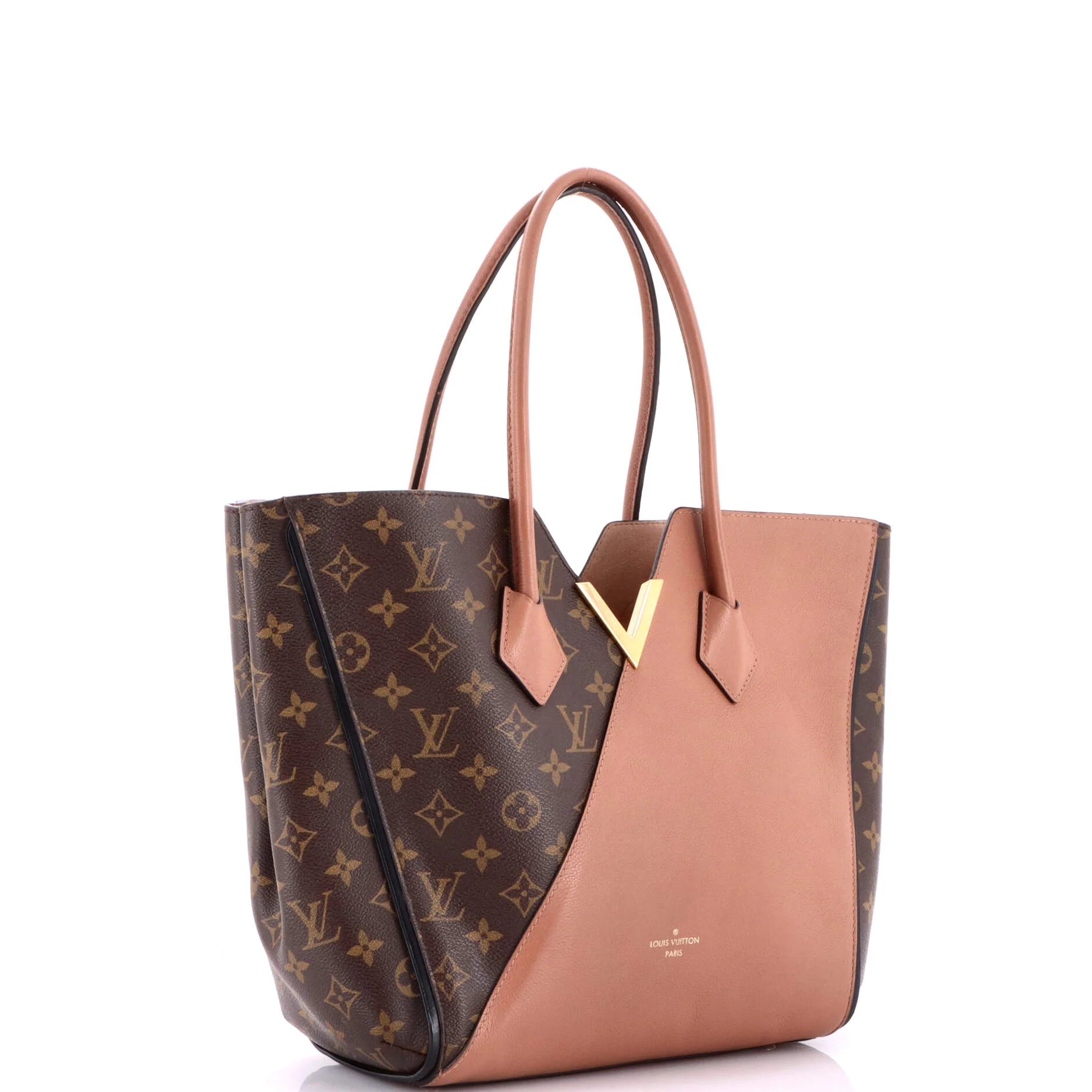Kimono Handbag Monogram Canvas and Leather MM - Image 2