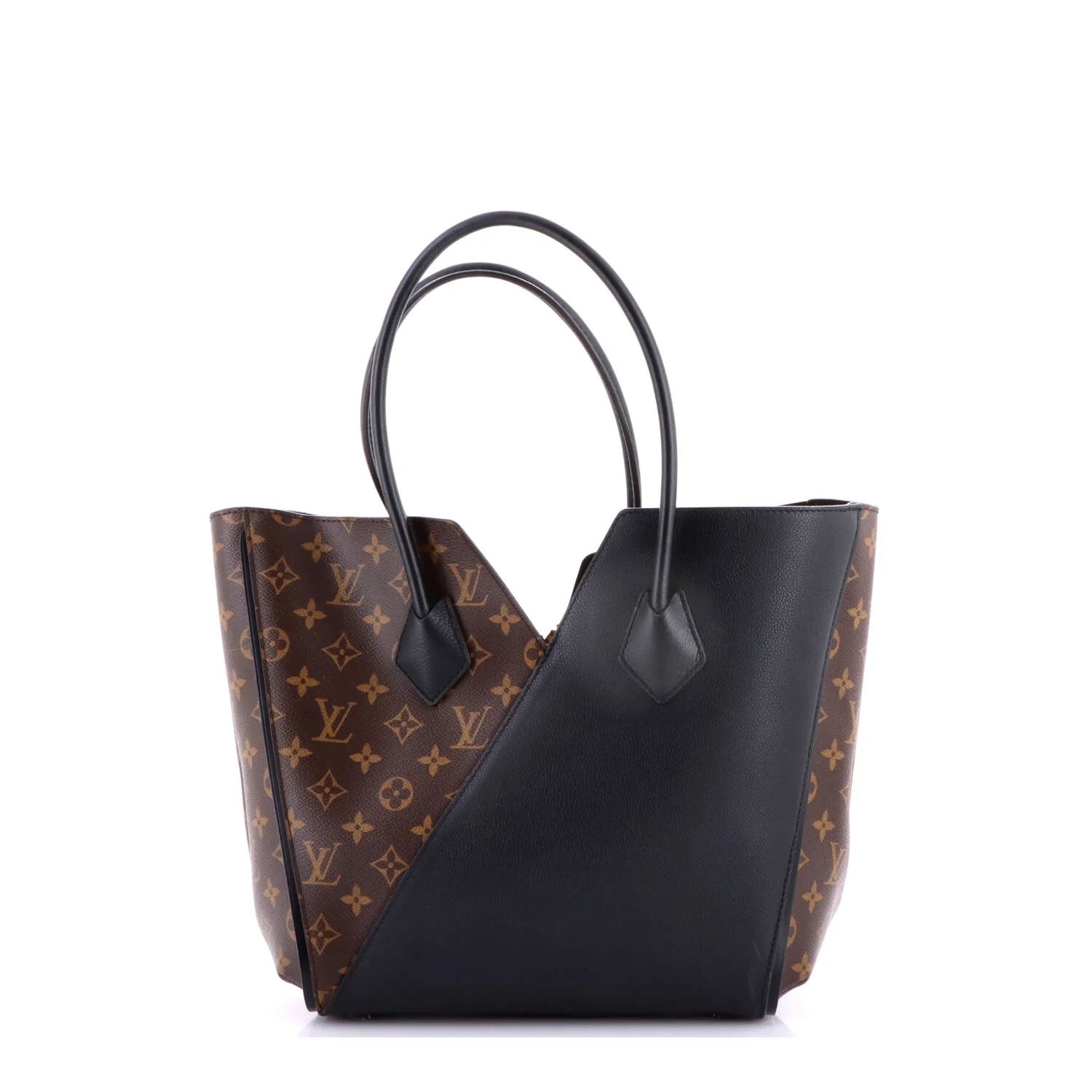 Kimono Handbag Monogram Canvas and Leather MM - Image 3