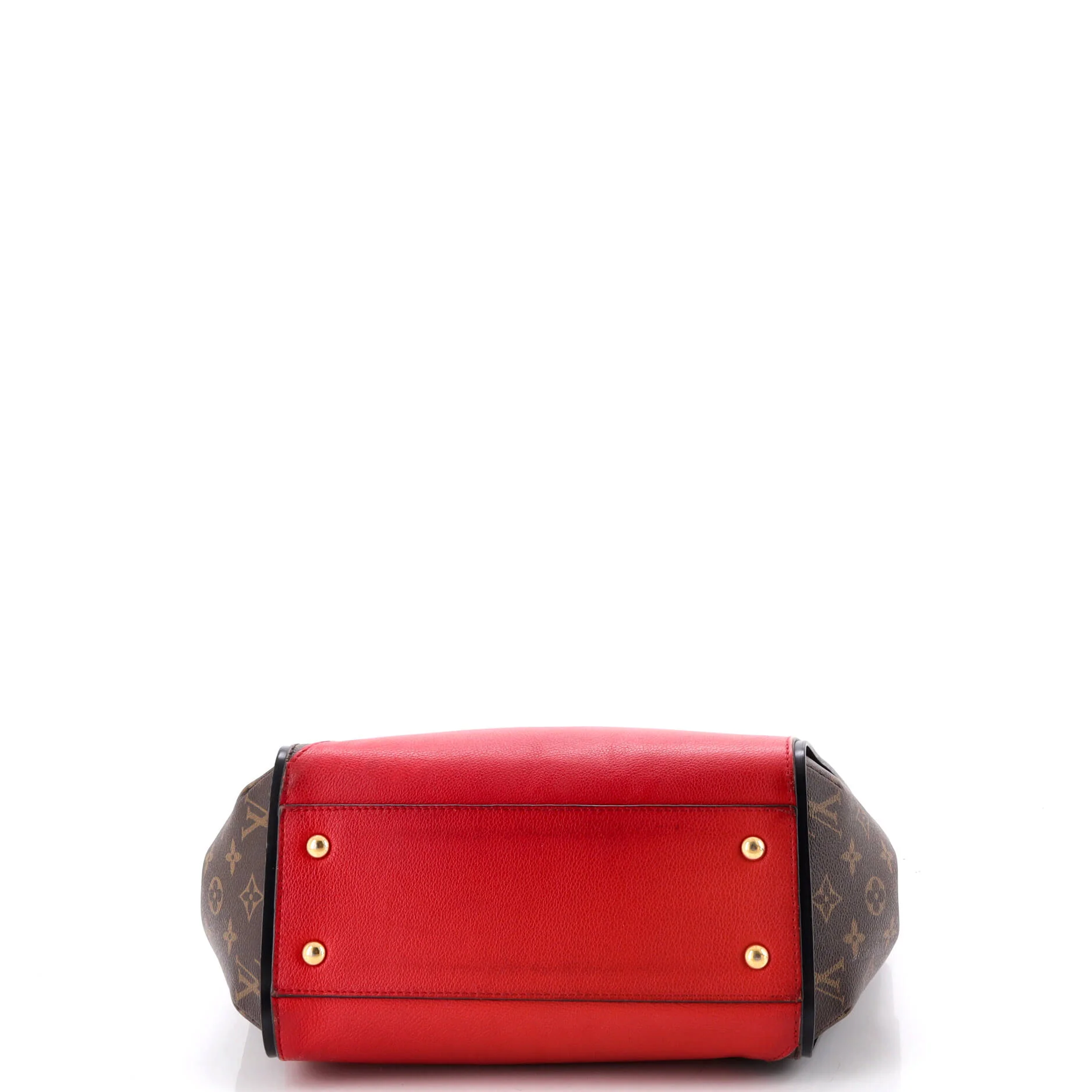 Kimono Handbag Monogram Canvas and Leather MM - Image 4