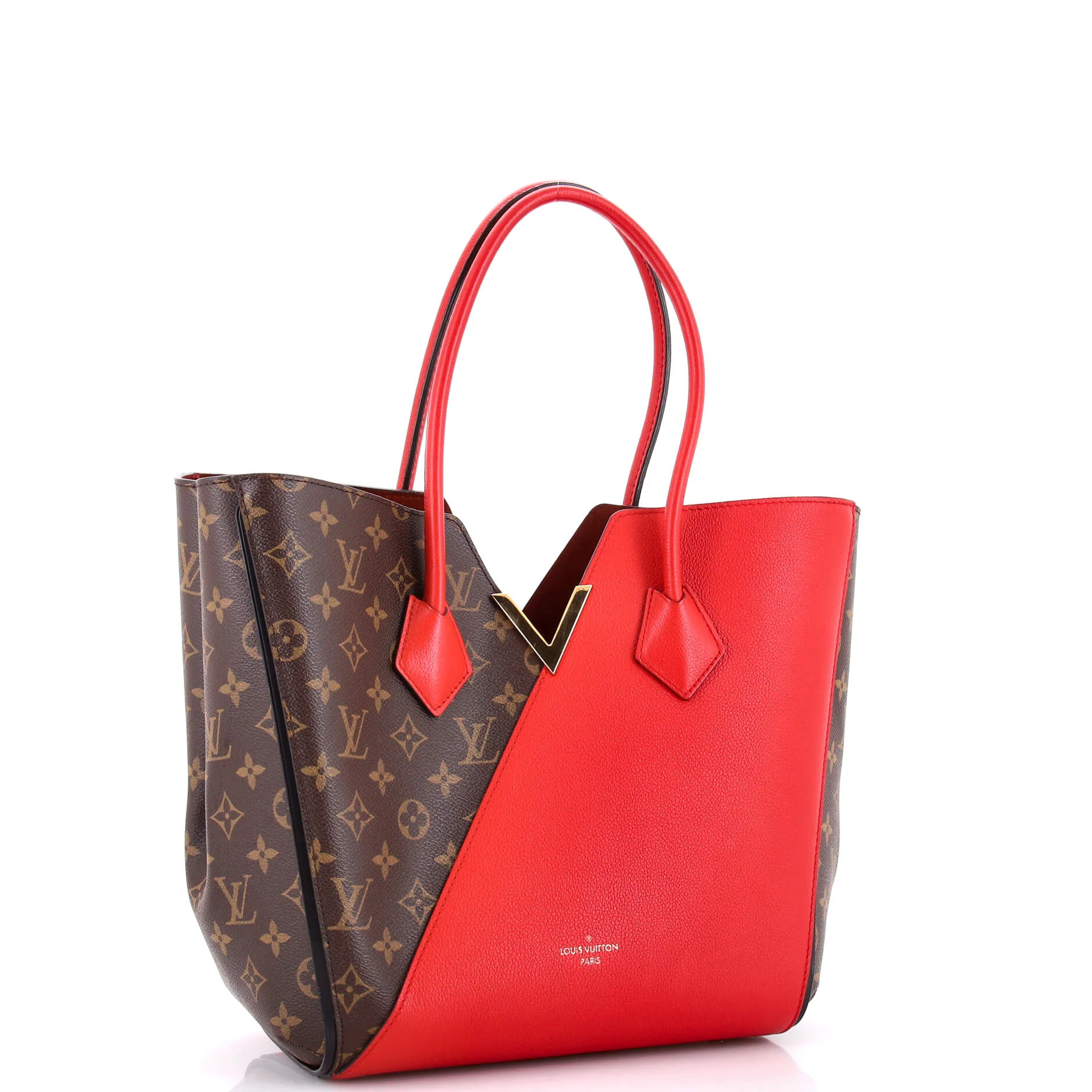 Kimono Handbag Monogram Canvas and Leather MM - Image 2