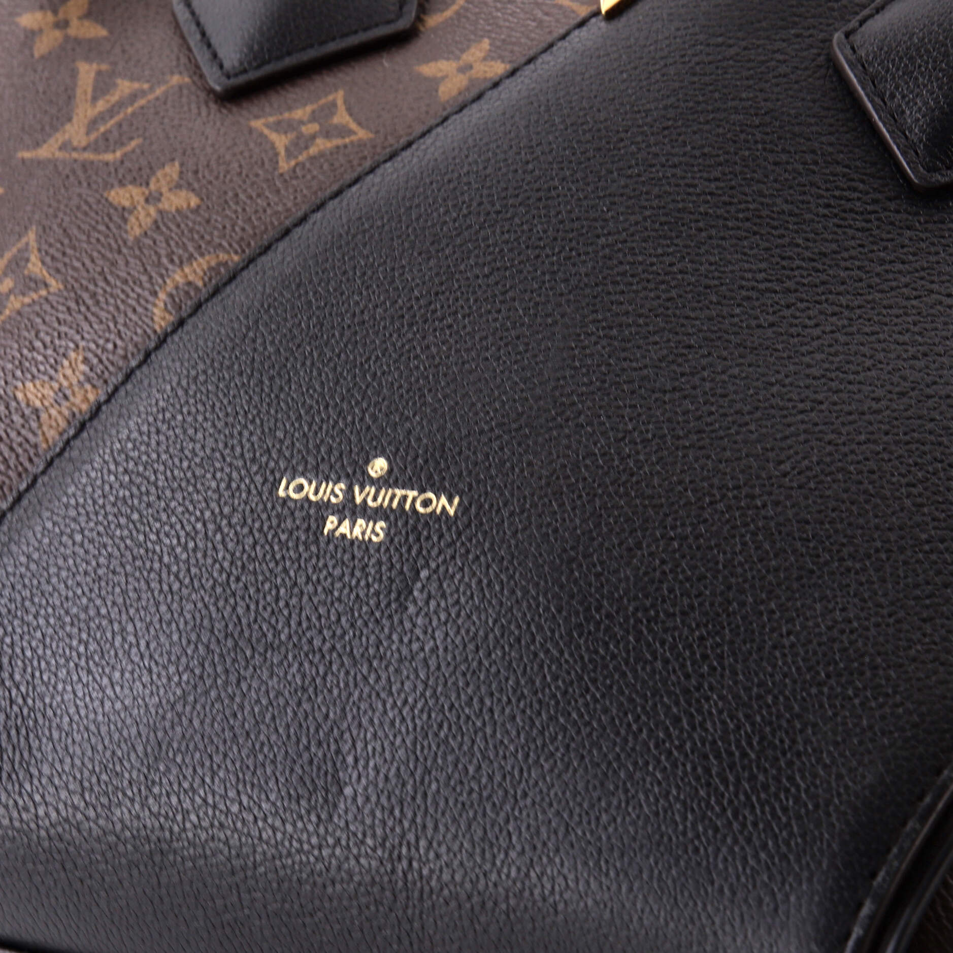 Kimono Handbag Monogram Canvas and Leather PM - Image 6