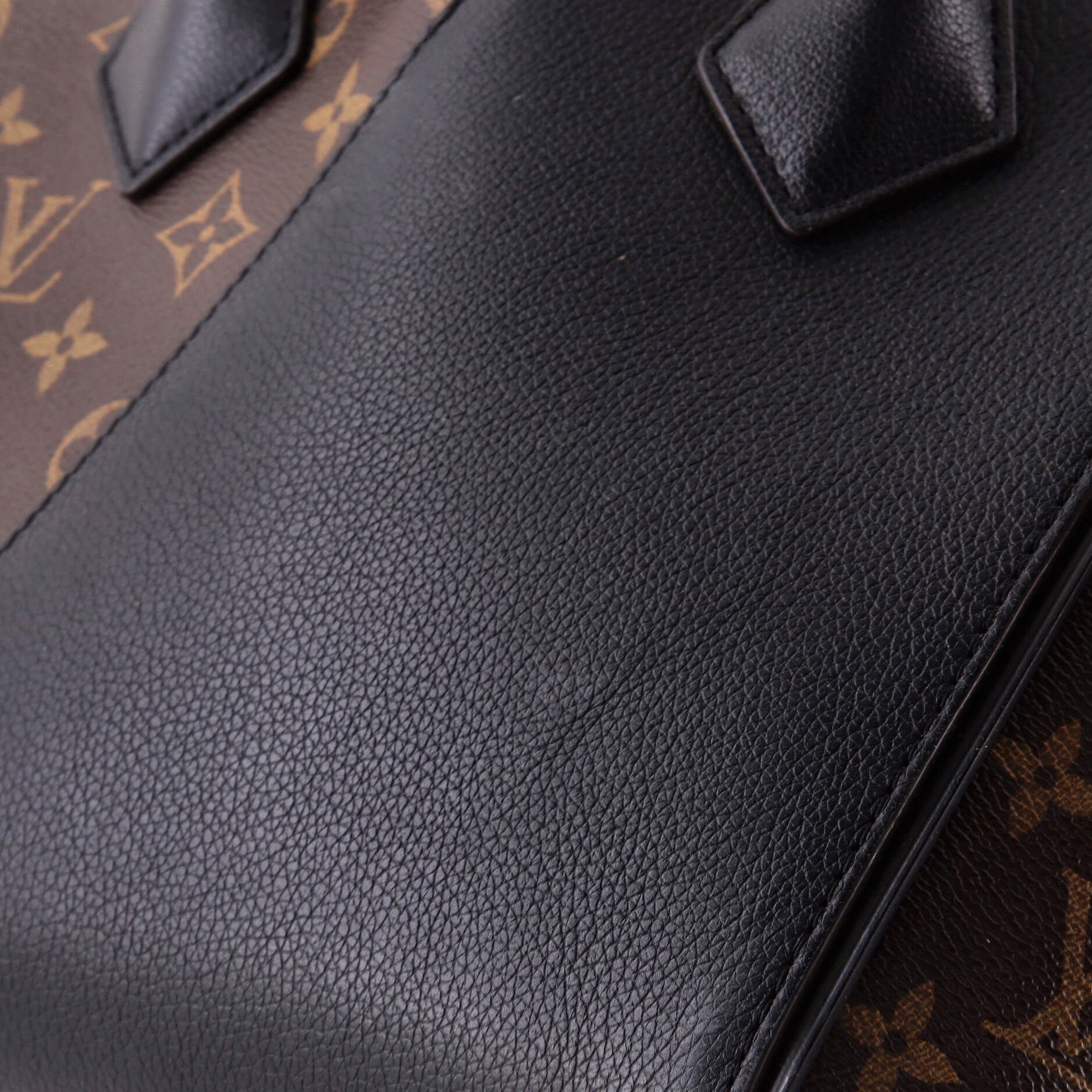 Kimono Handbag Monogram Canvas and Leather PM - Image 8
