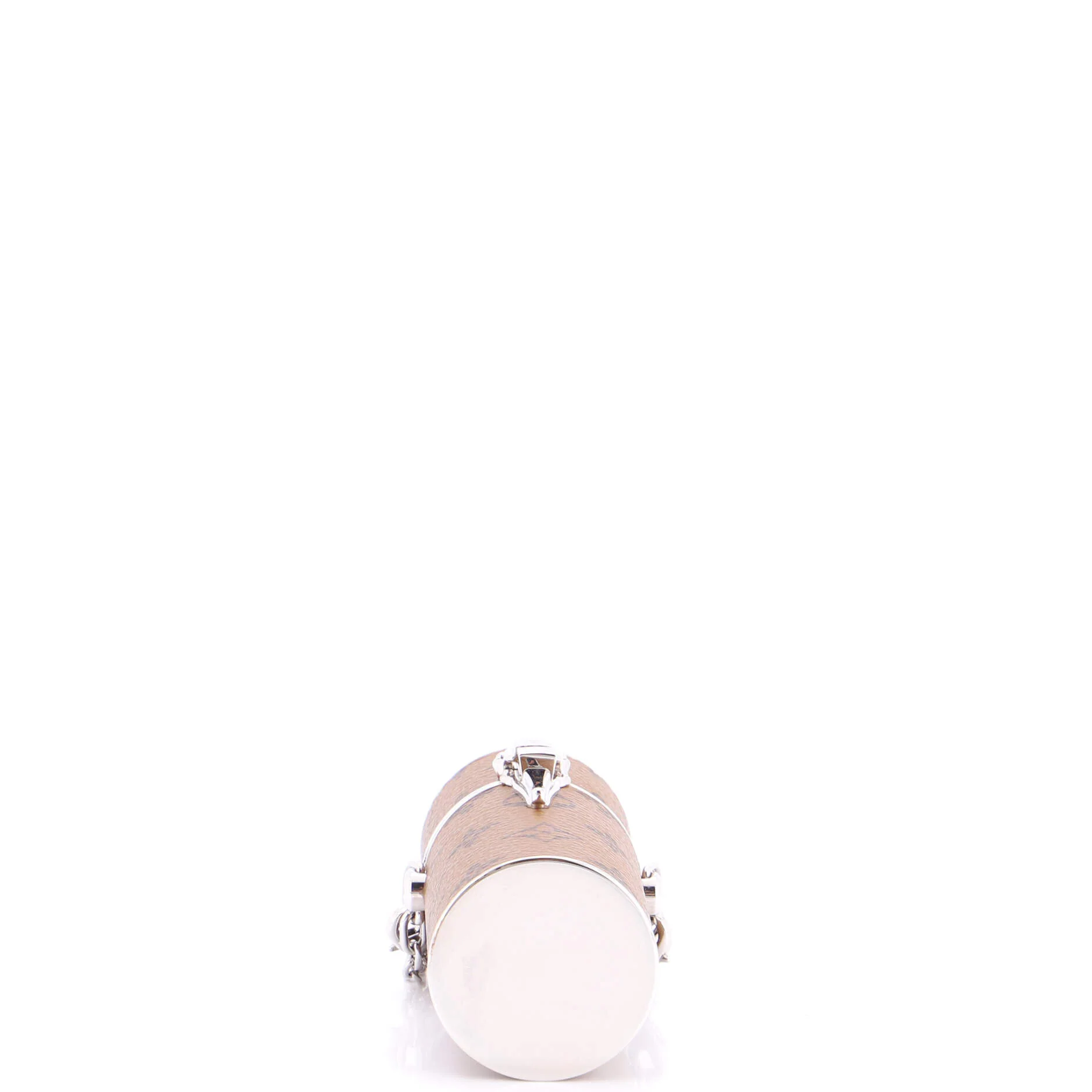 Lipstick Case on Chain Reverse Monogram Canvas - Image 4