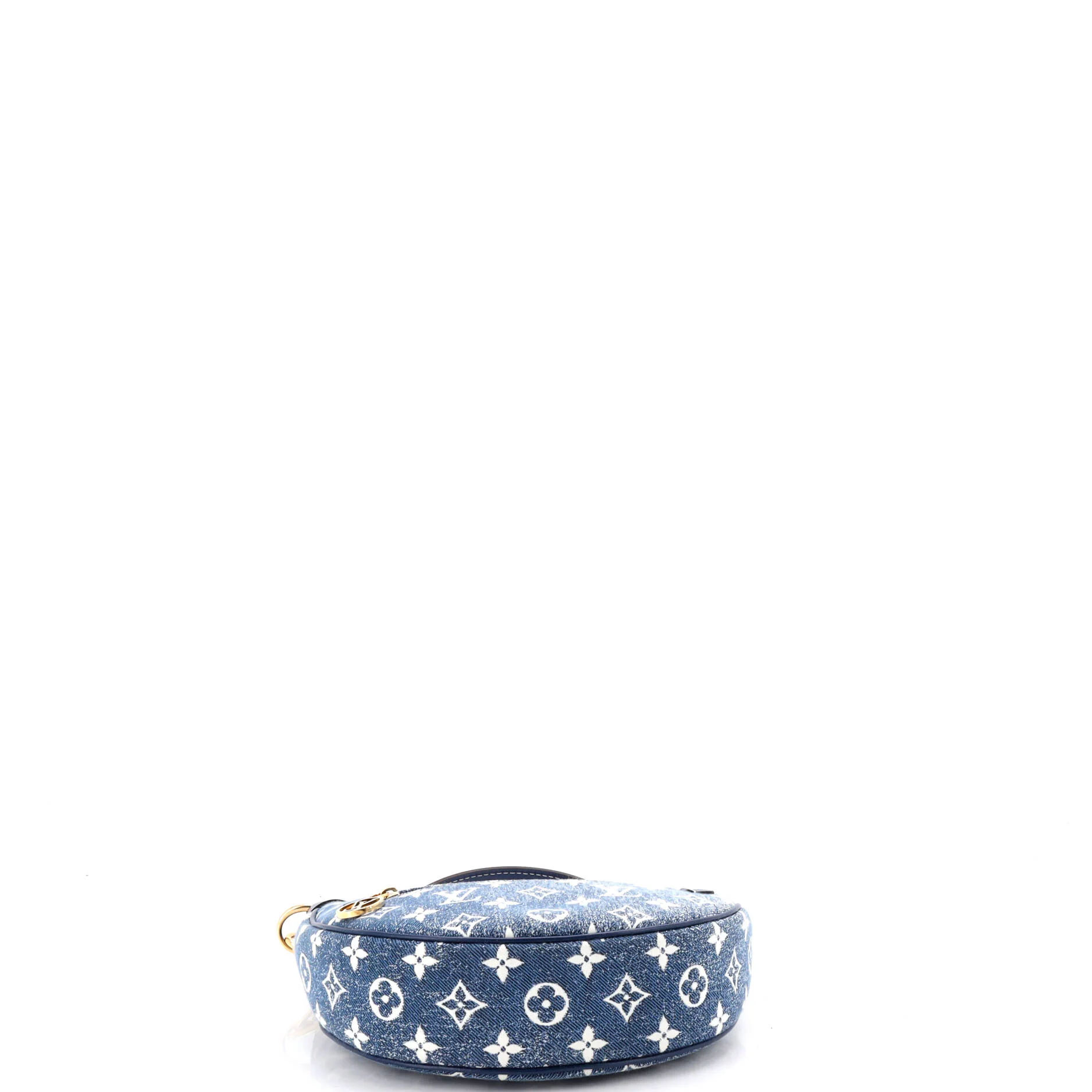 Loop Handbag Monogram Jacquard Denim - Image 4