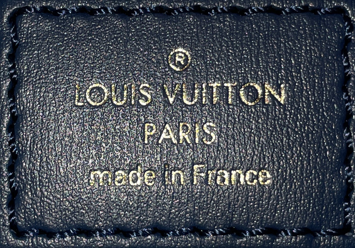 Loop Handbag Monogram Jacquard Denim - Image 7
