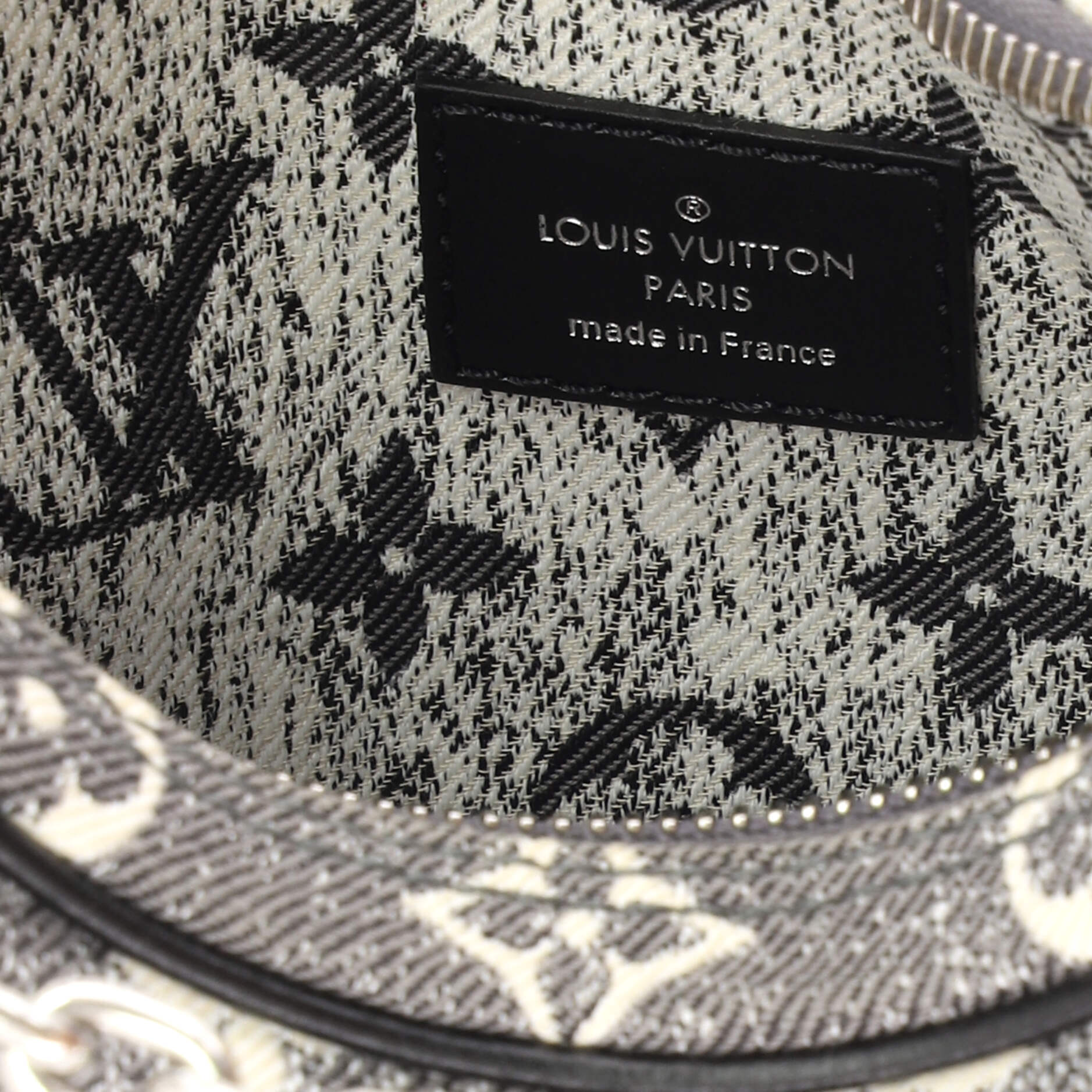 Loop Handbag Monogram Jacquard Denim - Image 6