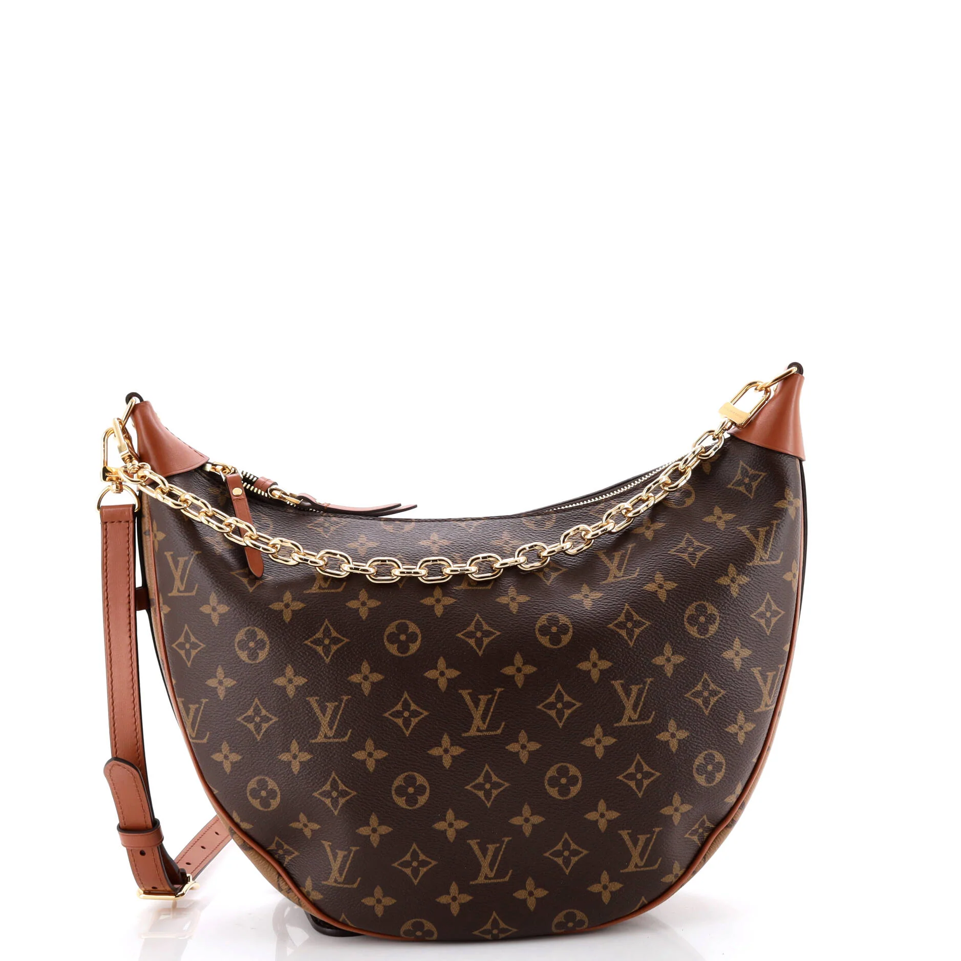 Loop Hobo Reverse Monogram Canvas