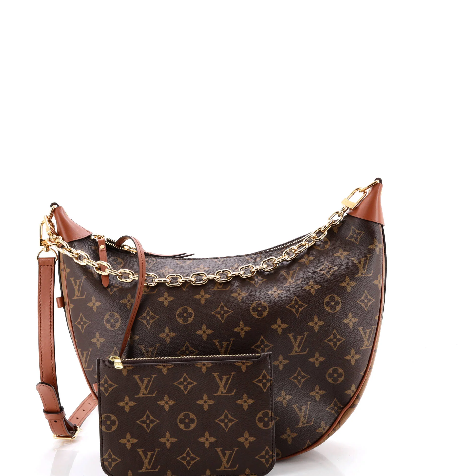 Loop Hobo Reverse Monogram Canvas - Image 2