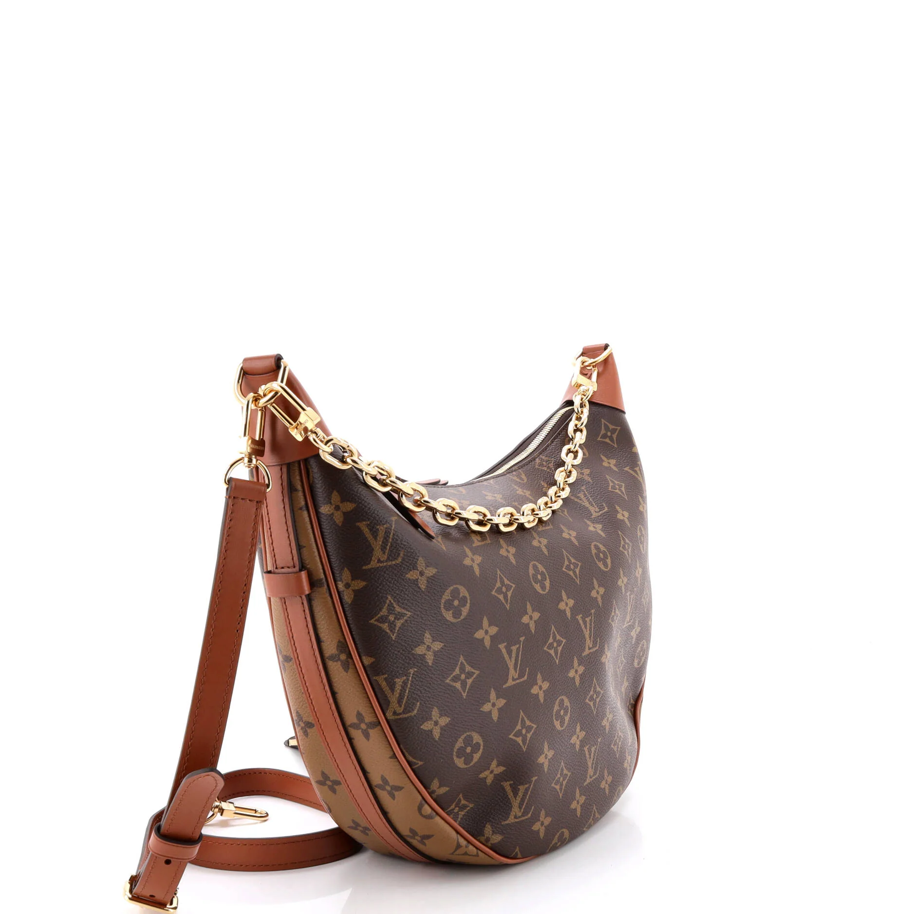 Loop Hobo Reverse Monogram Canvas - Image 3