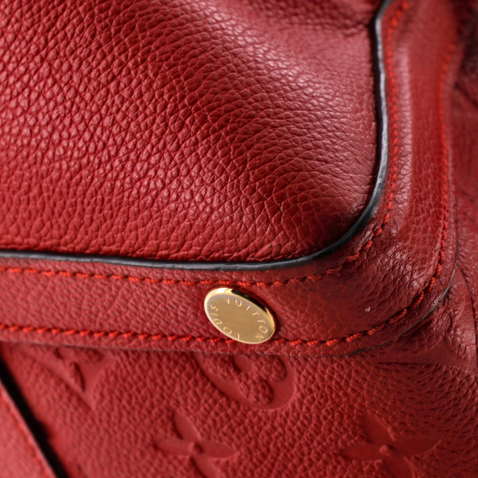 Marais Handbag Monogram Empreinte Leather MM - Image 6