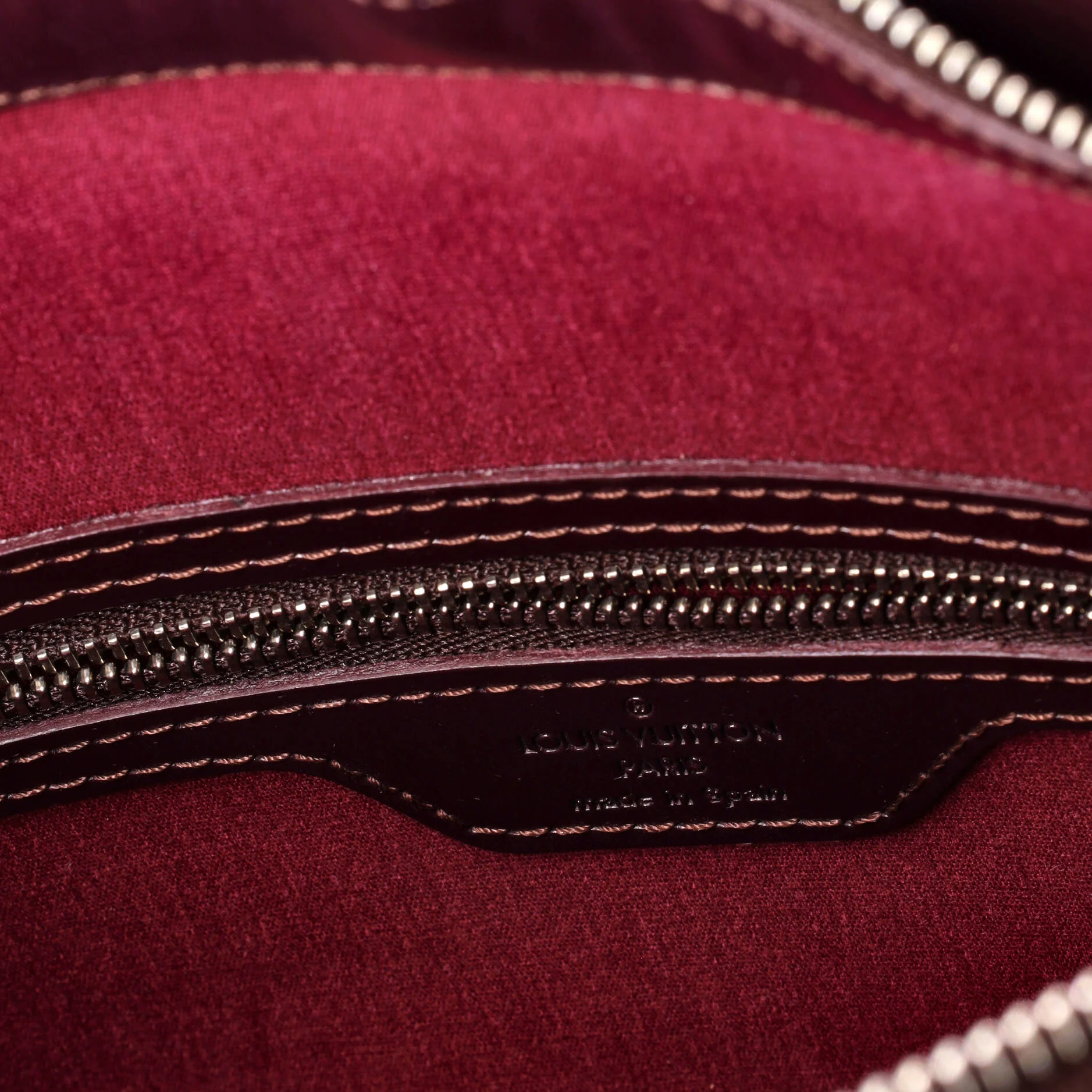 Mat Stockton Handbag Monogram Vernis - Image 7