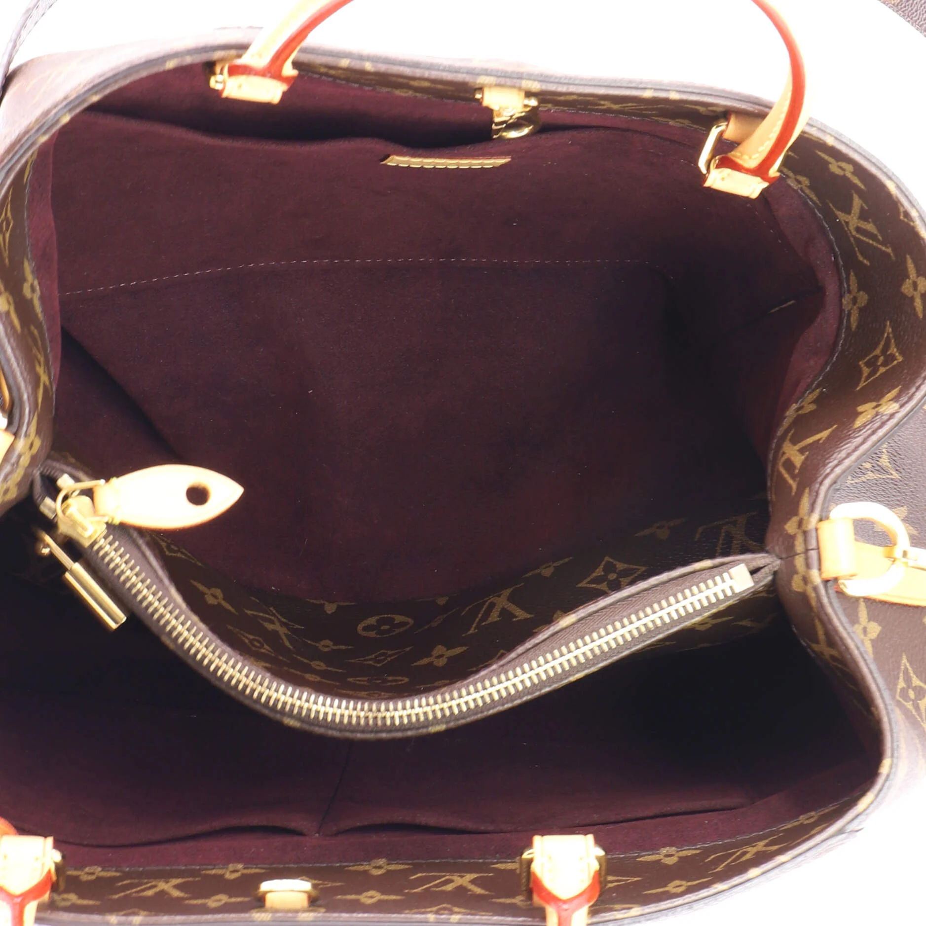 Montaigne Handbag Monogram Canvas GM - Image 5