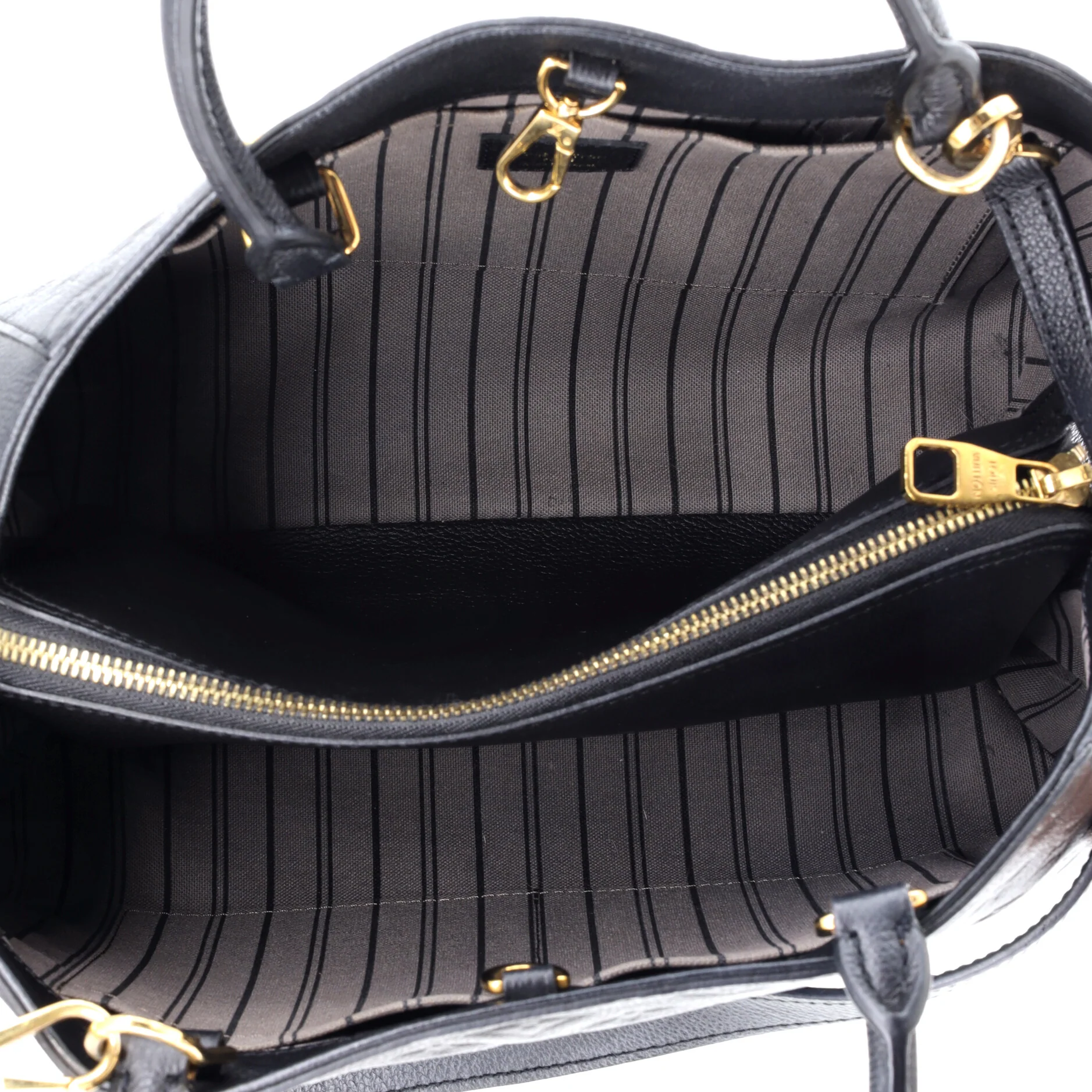 Montaigne Handbag Monogram Empreinte Leather MM - Image 5