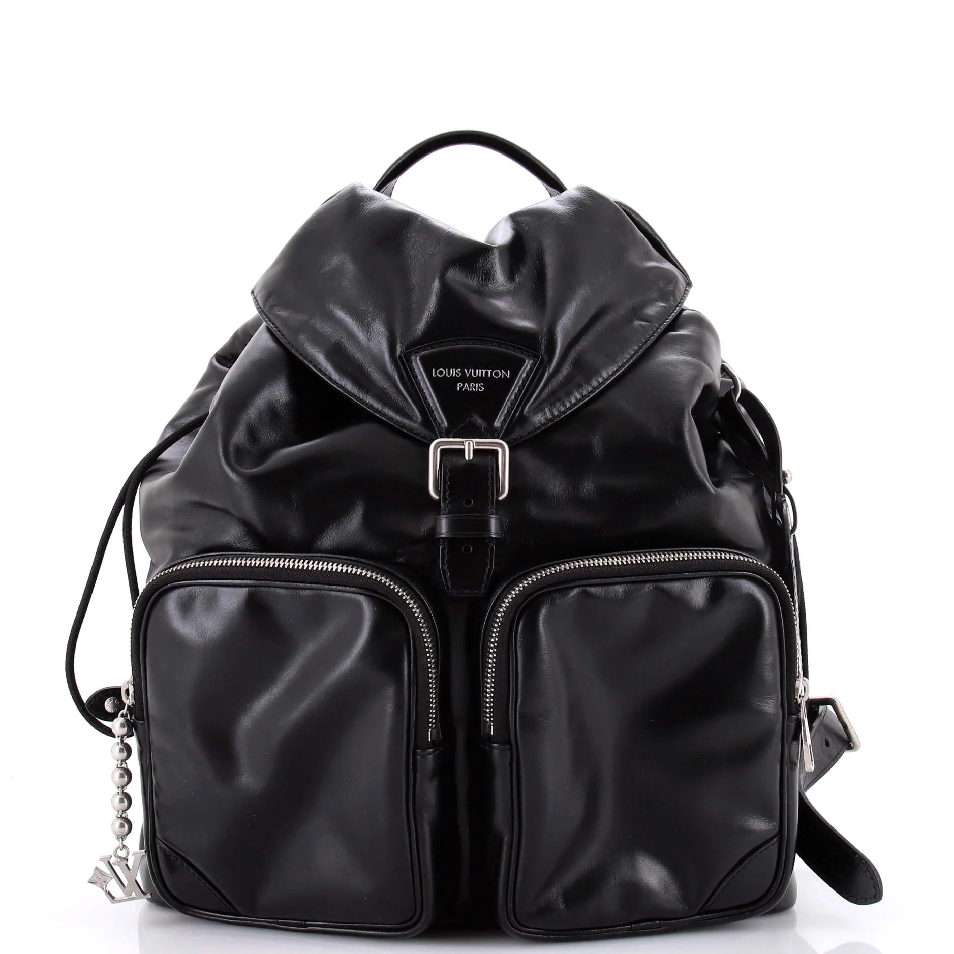 Montsouris Cargo Backpack Leather