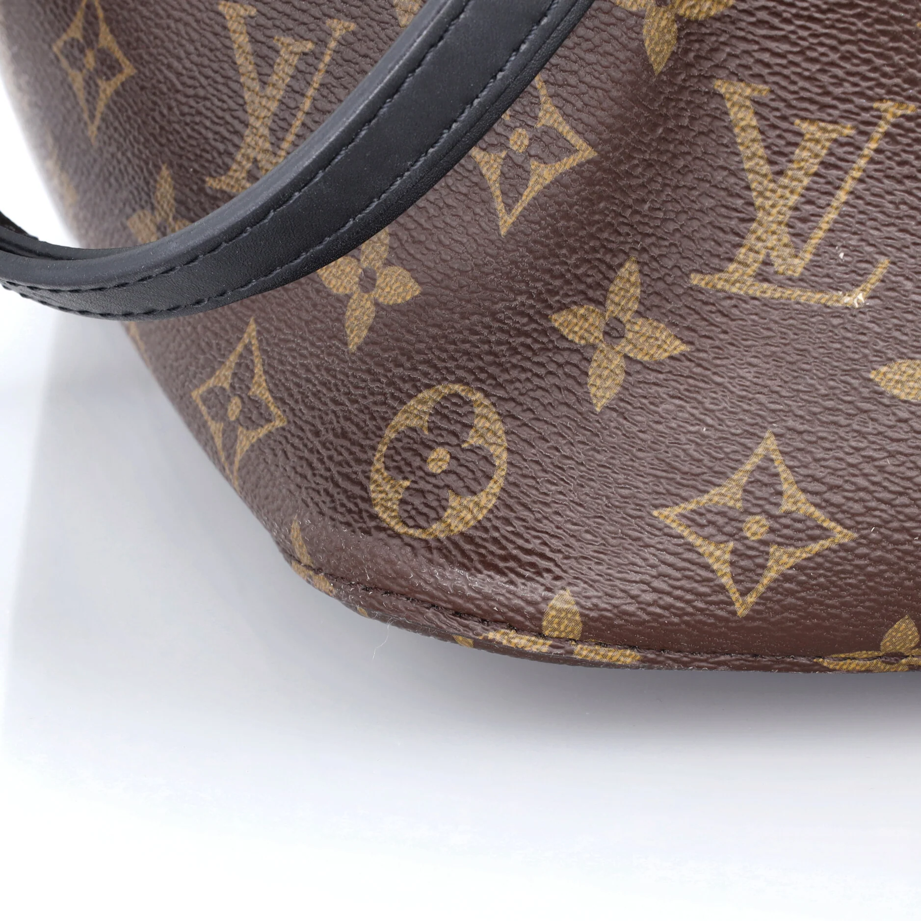 NeoNoe Handbag Monogram Canvas with Leather MM - Image 6