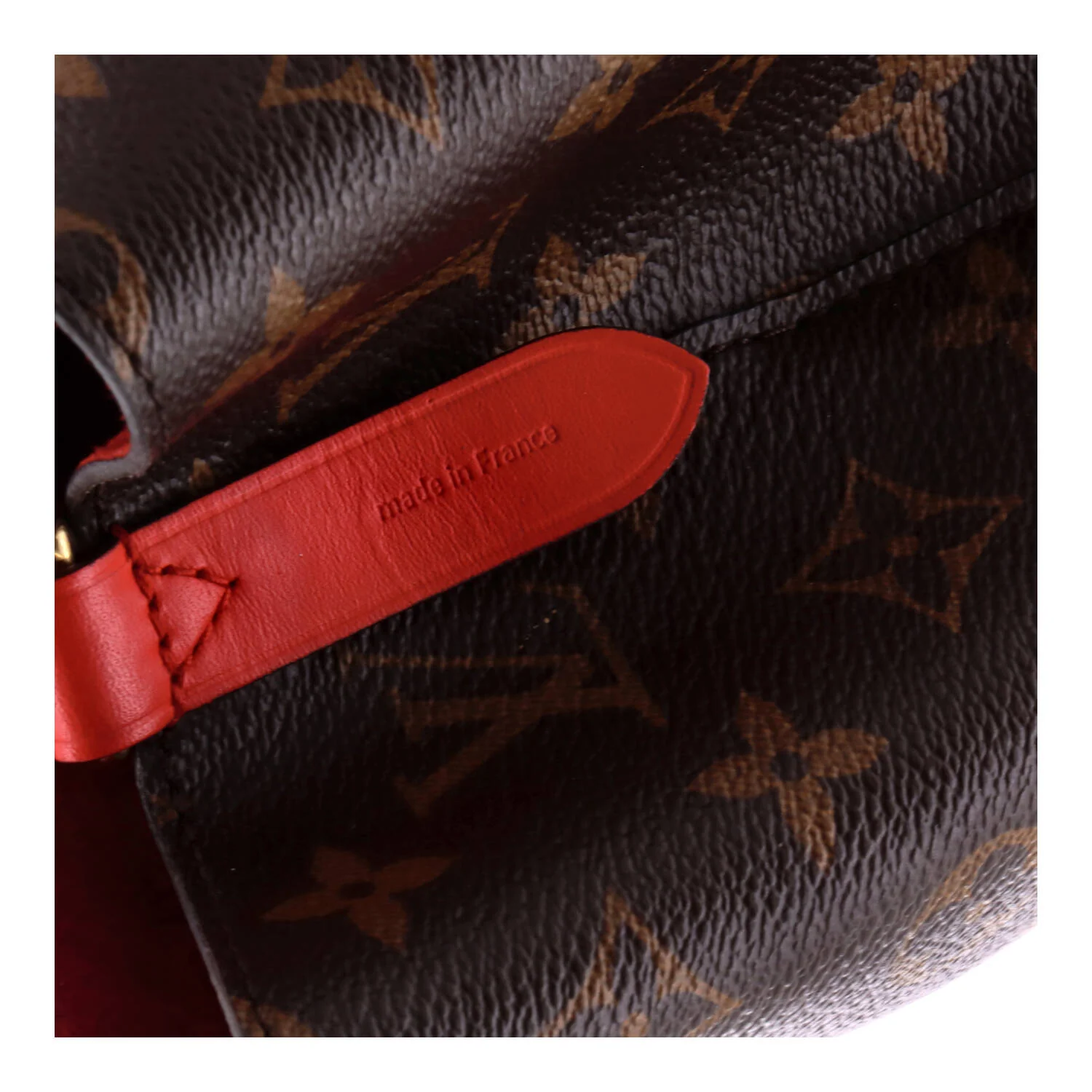 NeoNoe Handbag Monogram Canvas with Leather MM - Image 8