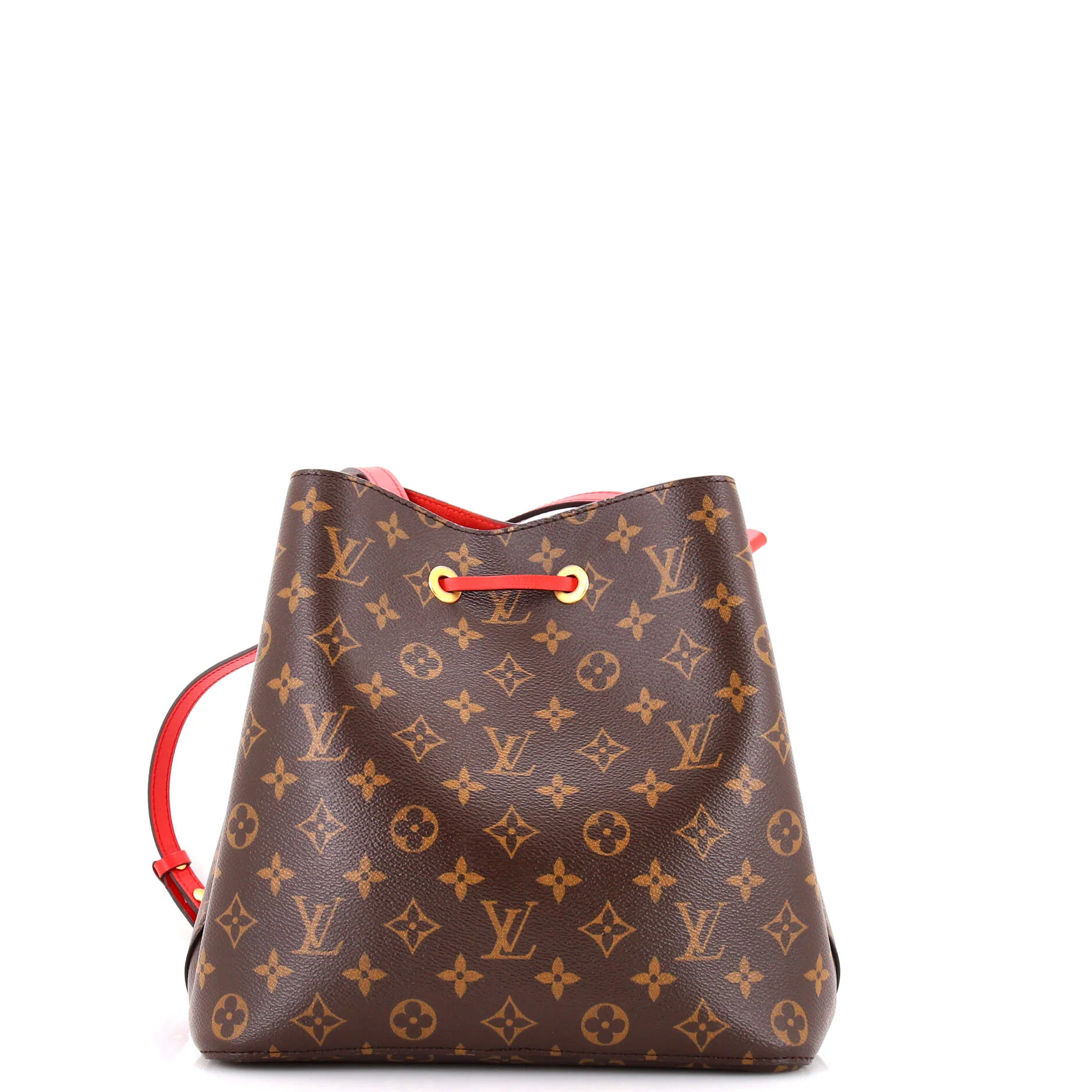 NeoNoe Handbag Monogram Canvas with Leather MM - Image 3