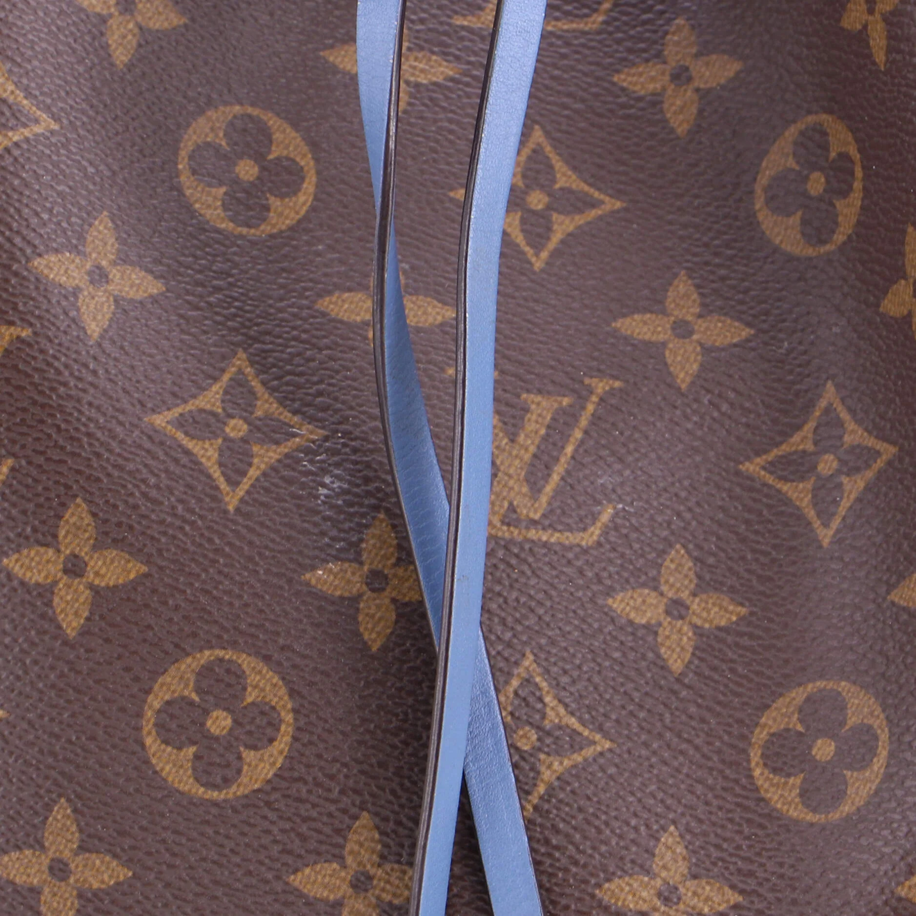 NeoNoe Handbag Monogram Canvas with Leather MM - Image 6
