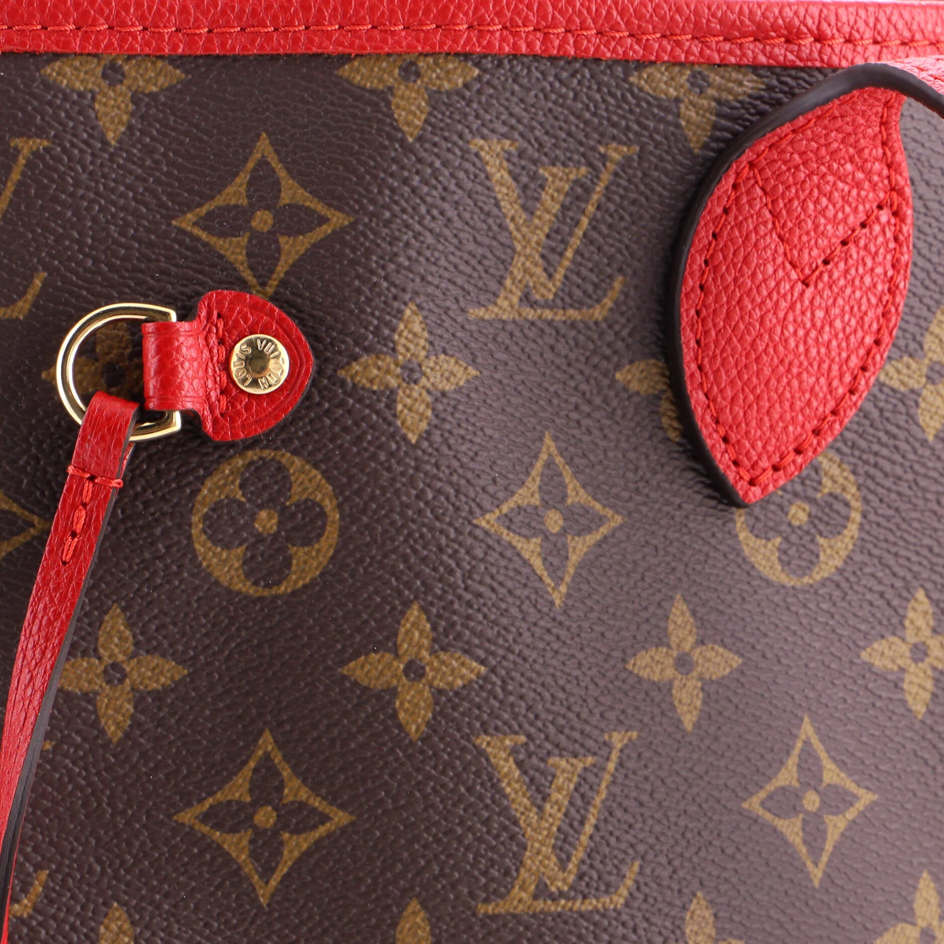 Neverfull Bandouliere Inside Out Monogram Canvas and Textile MM - Image 6