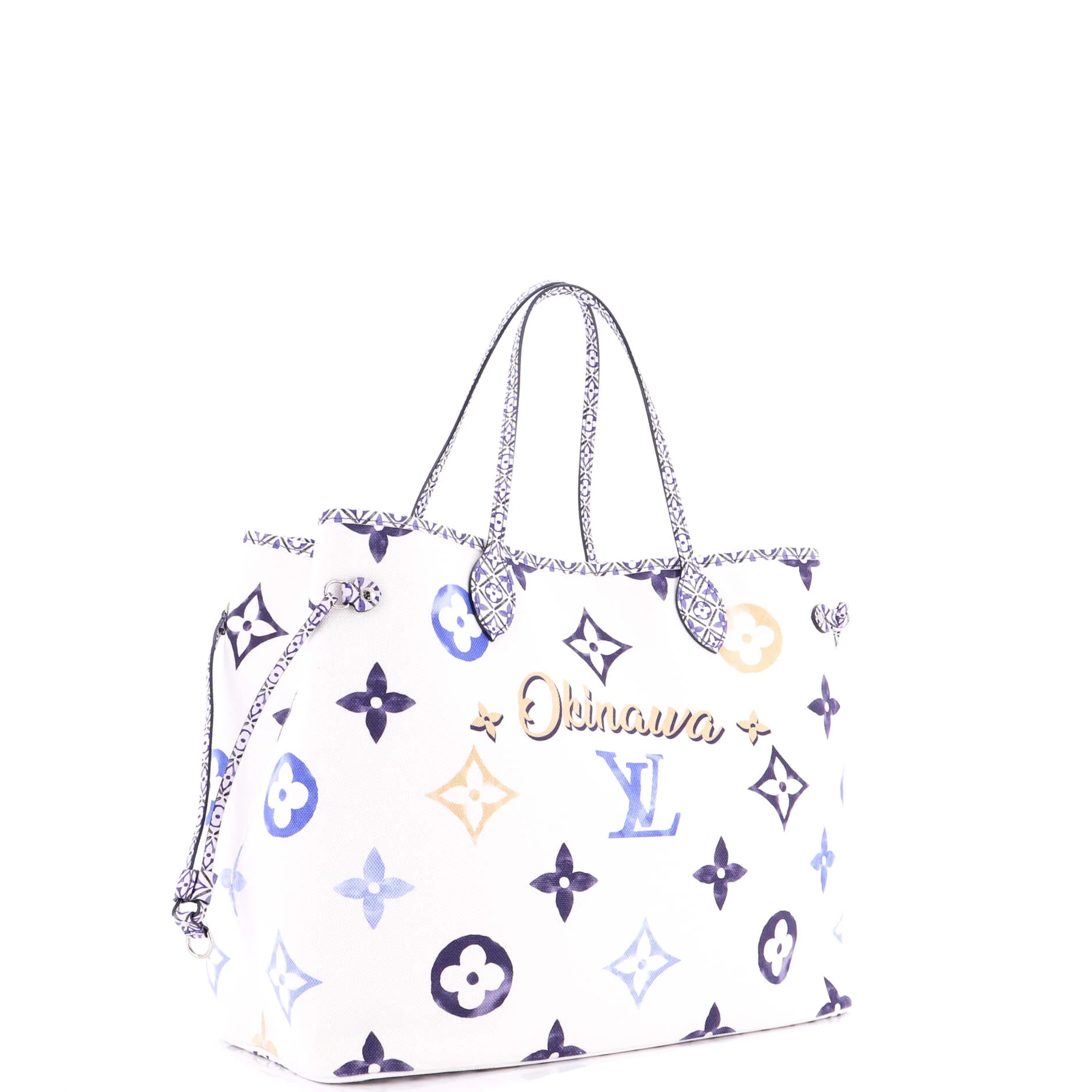 Neverfull NM Tote Limited Edition Cities By The Pool Monogram Watercolor Giant GM - Image 2