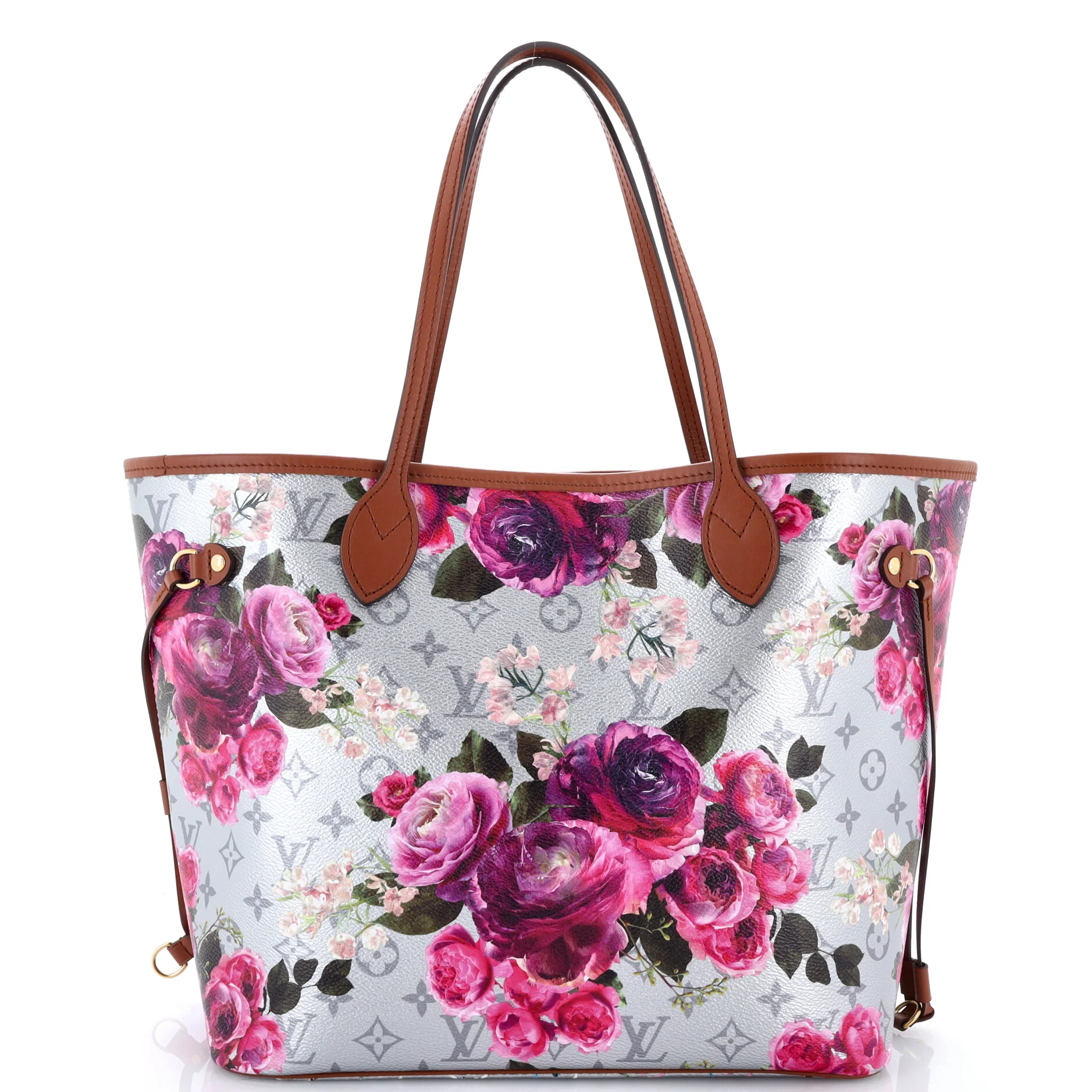 Neverfull NM Tote Limited Edition Garden Monogram Canvas MM