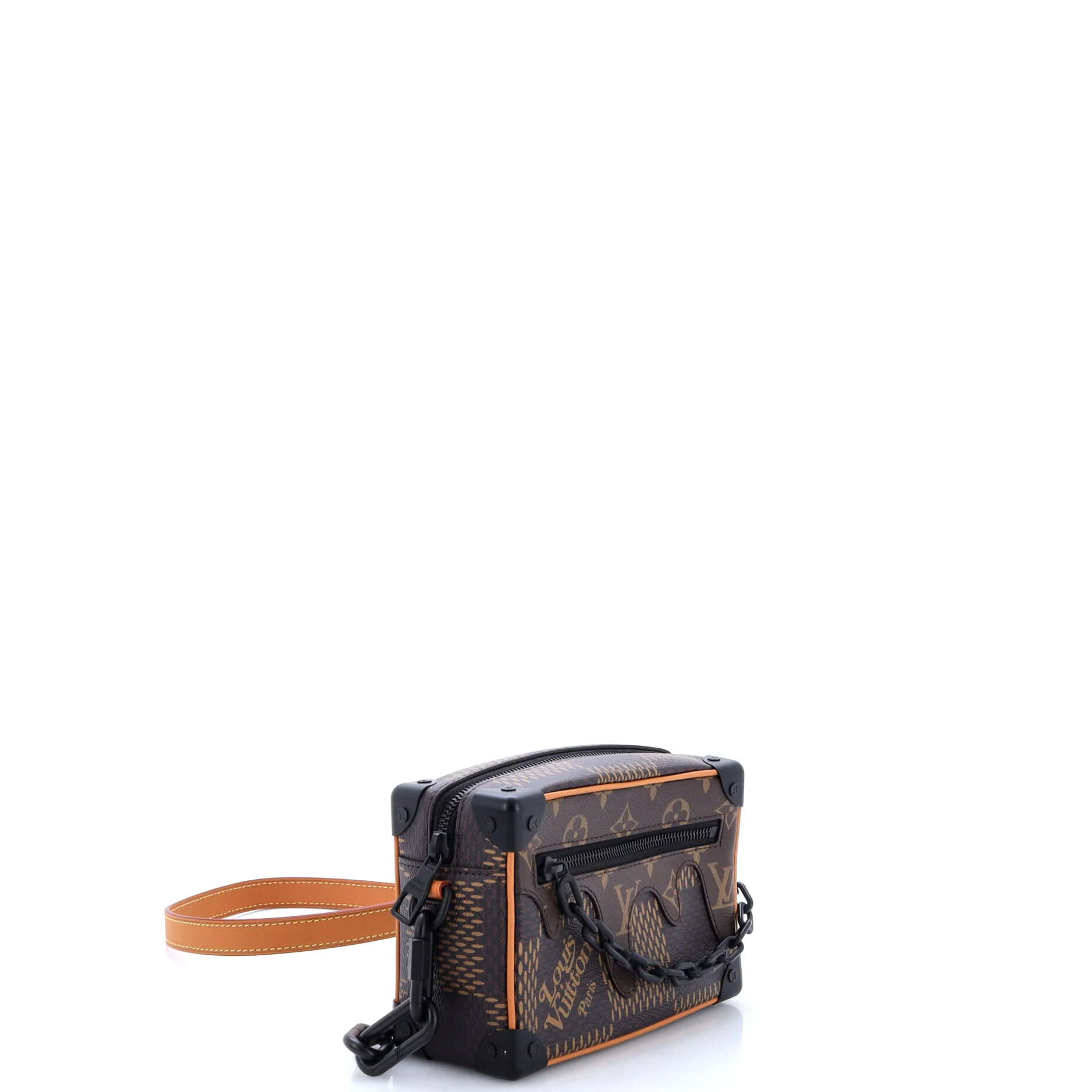 Nigo Soft Trunk Bag Limited Edition Giant Damier and Monogram Canvas Mini - Image 2