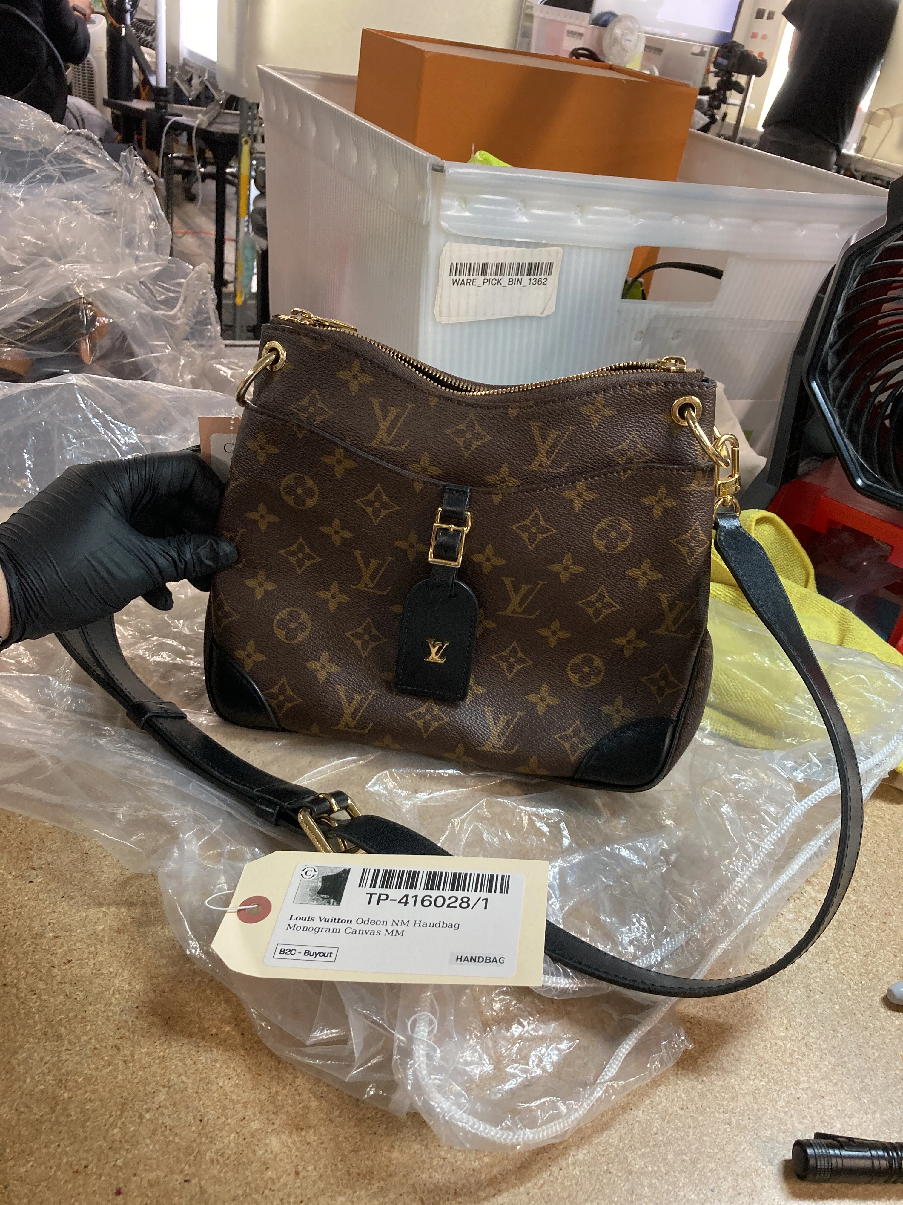 Odeon NM Handbag Monogram Canvas PM - Image 7