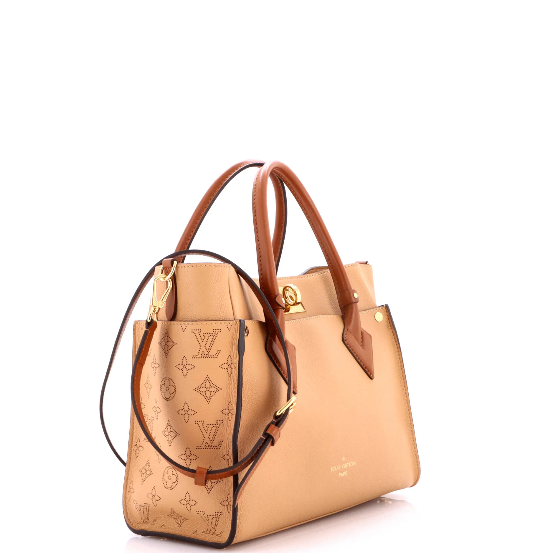On My Side Tote Mahina Leather MM - Image 2