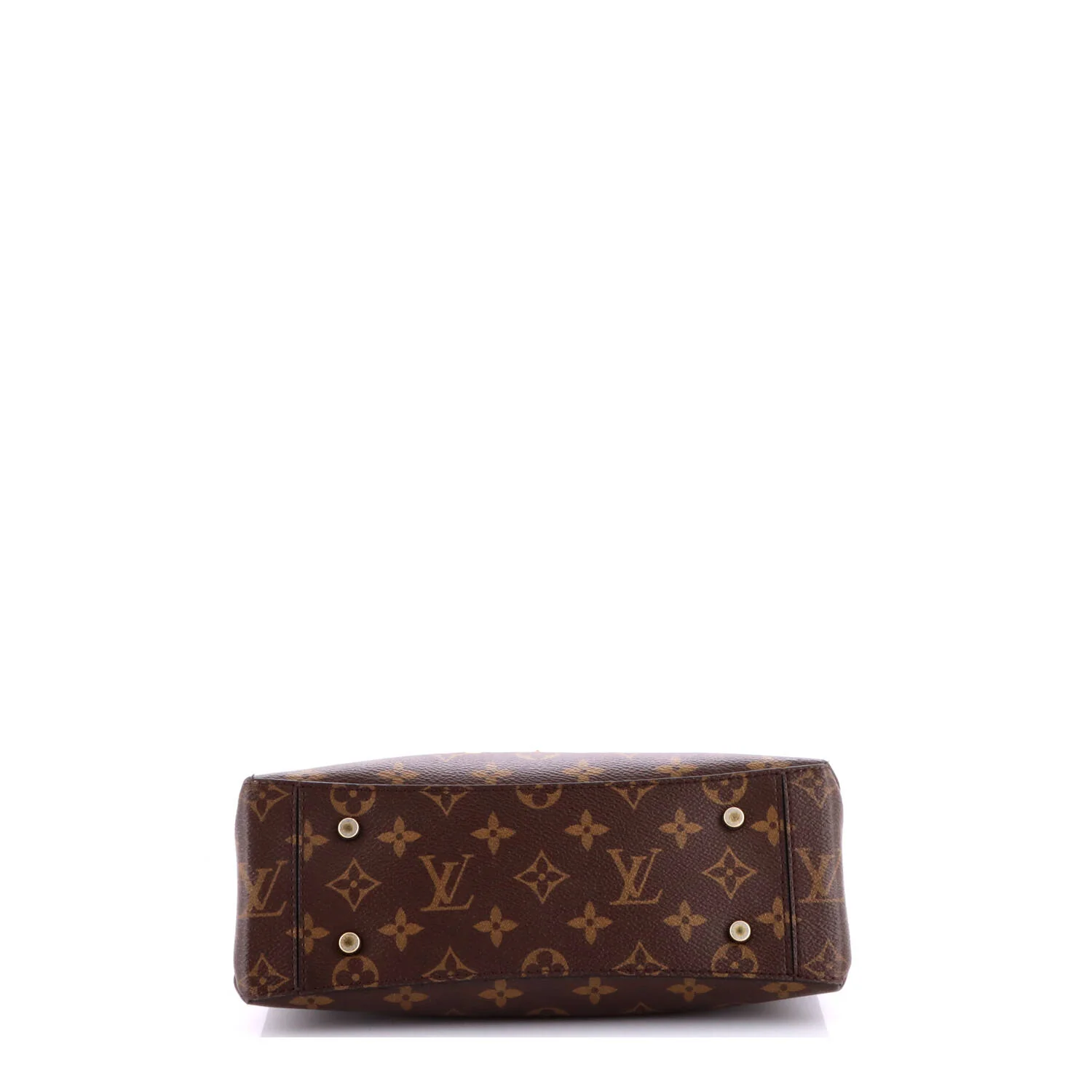 One Handle Flap Bag Monogram Canvas and Leather MM - Image 4