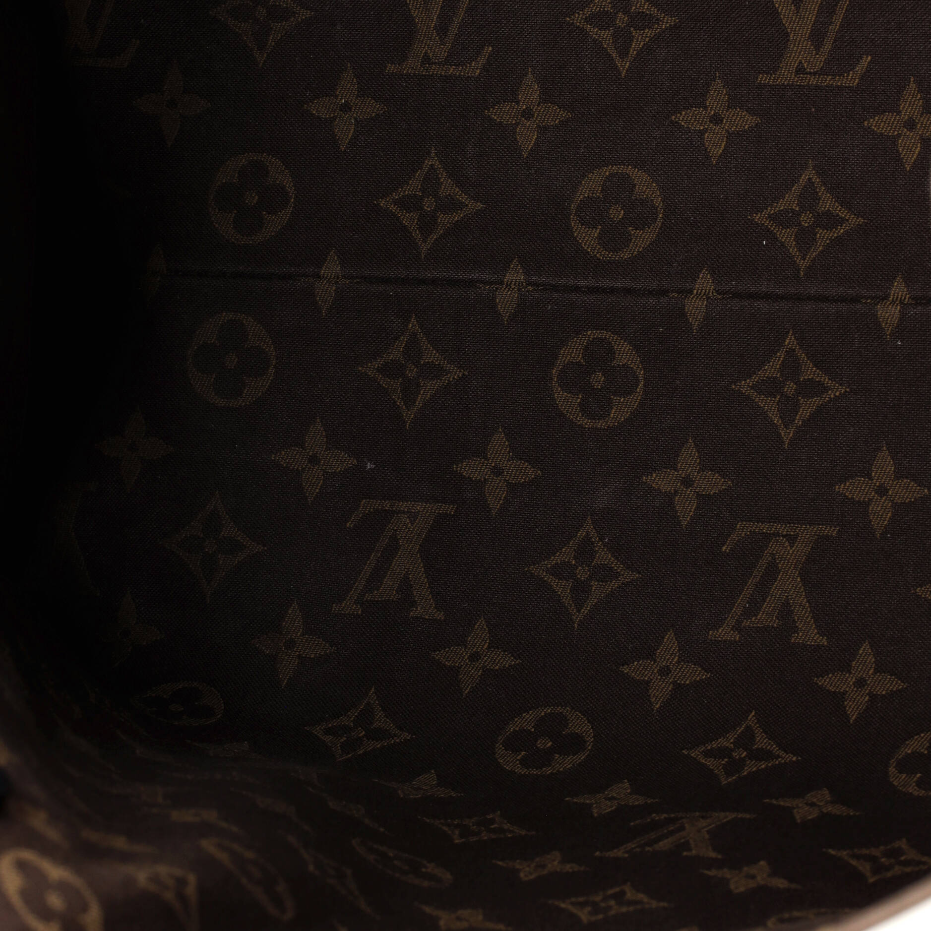 OnTheGo Tote Limited Edition Fornasetti Architettura Print Leather and Monogram Canvas MM - Image 5