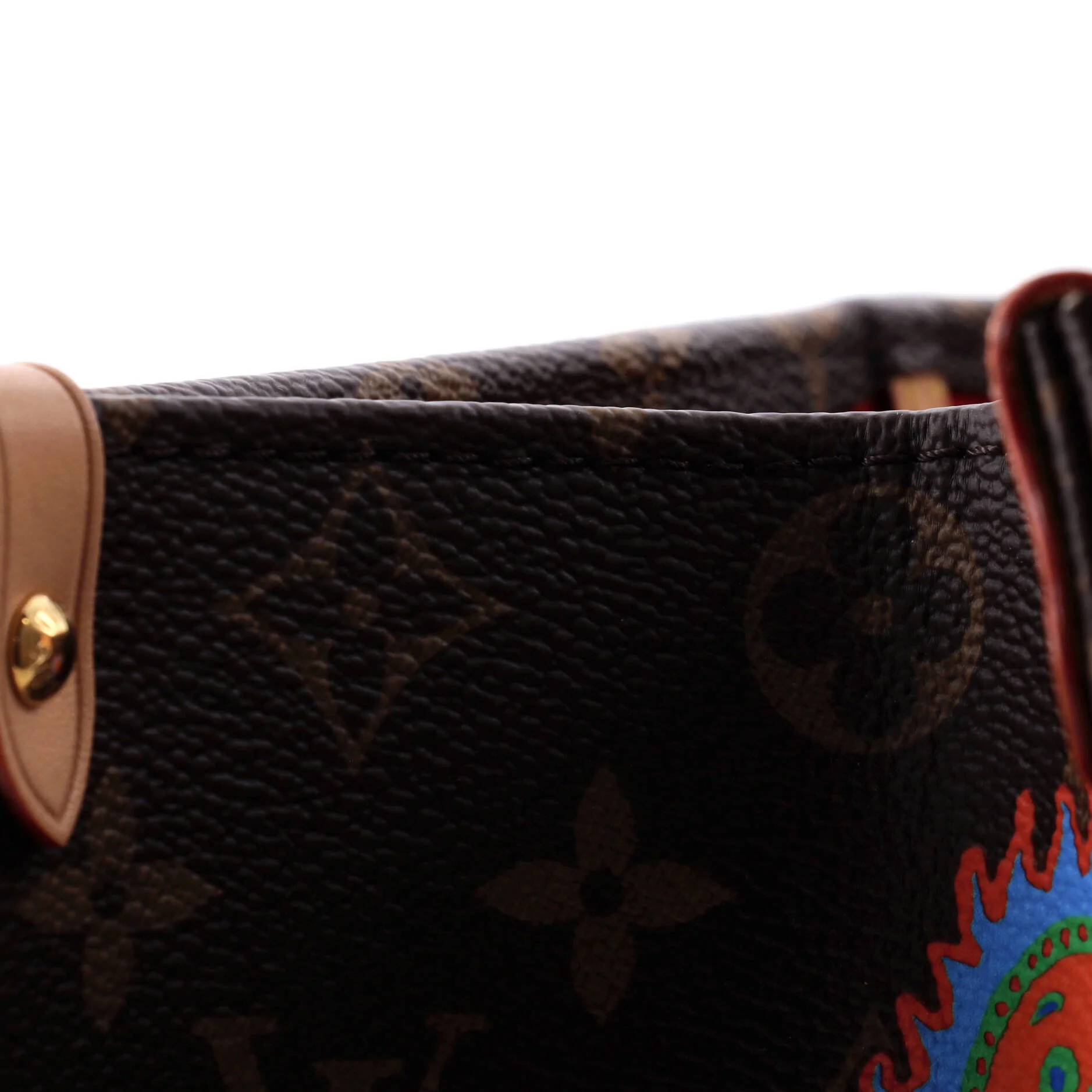 OnTheGo Tote Yayoi Kusama Faces Monogram Canvas MM - Image 6